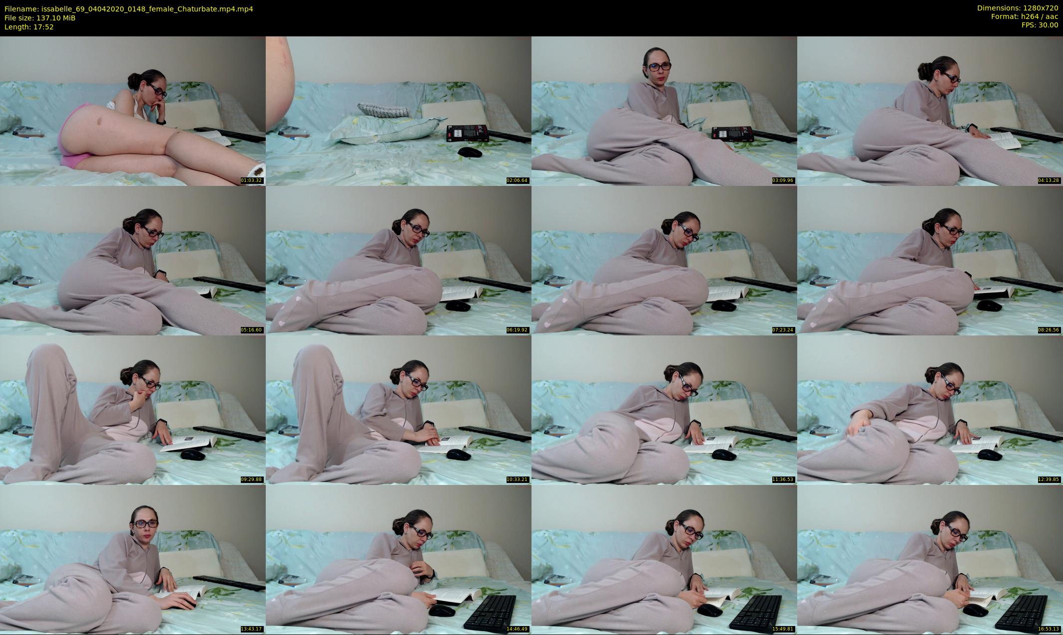 issabelle_69 — 18 minute Chaturbate couple cam show recording, 720p, Apr 4, 2020