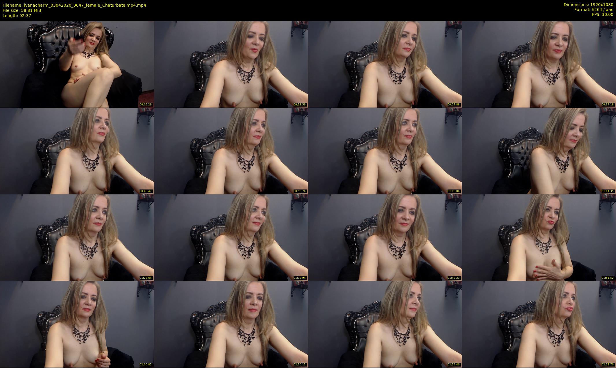 ivanacharm — 3 minute Chaturbate female cam show recording, 1080p, Apr 3, 2020