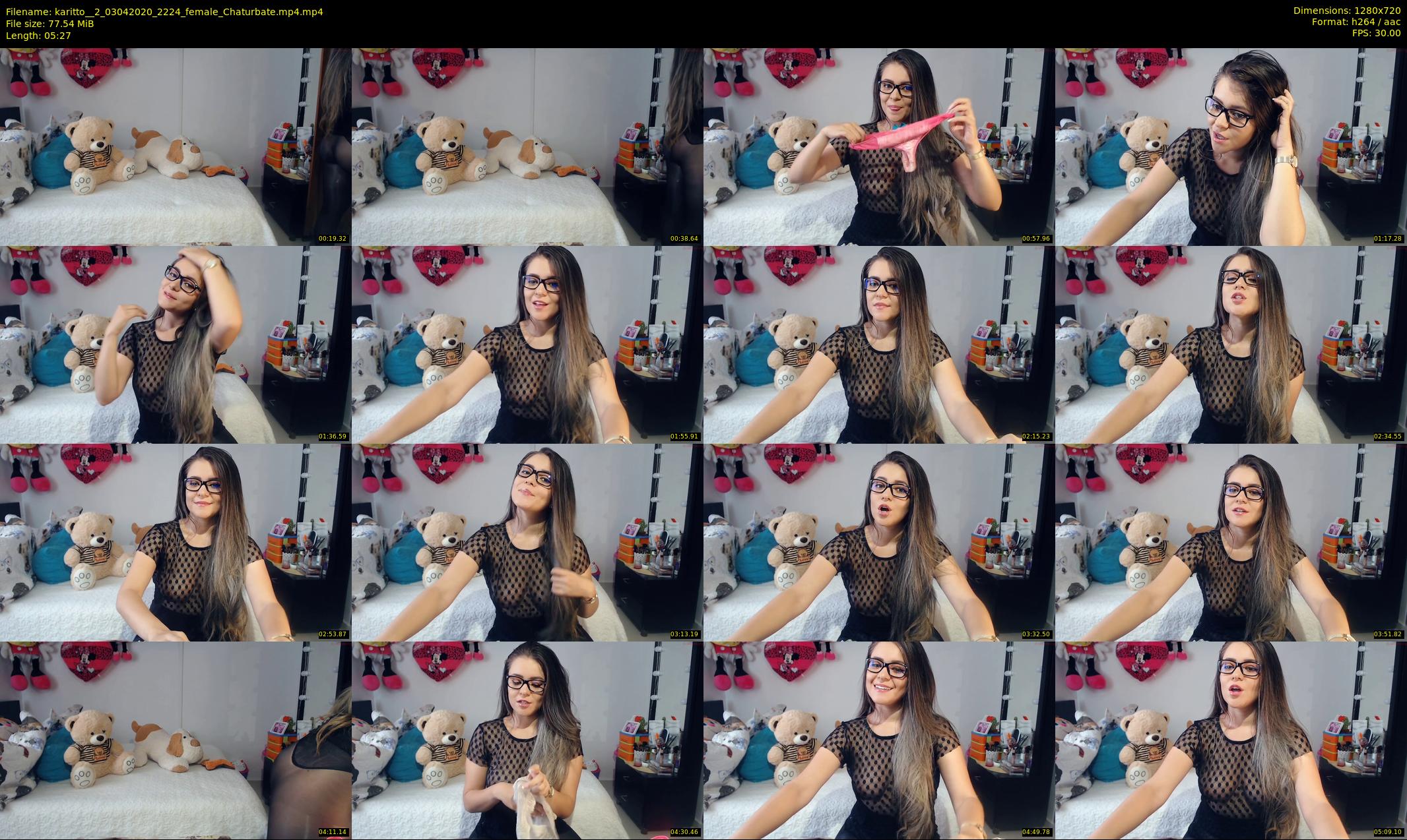karitto__2 — 6 minute Chaturbate female cam show recording, 720p, Apr 3, 2020