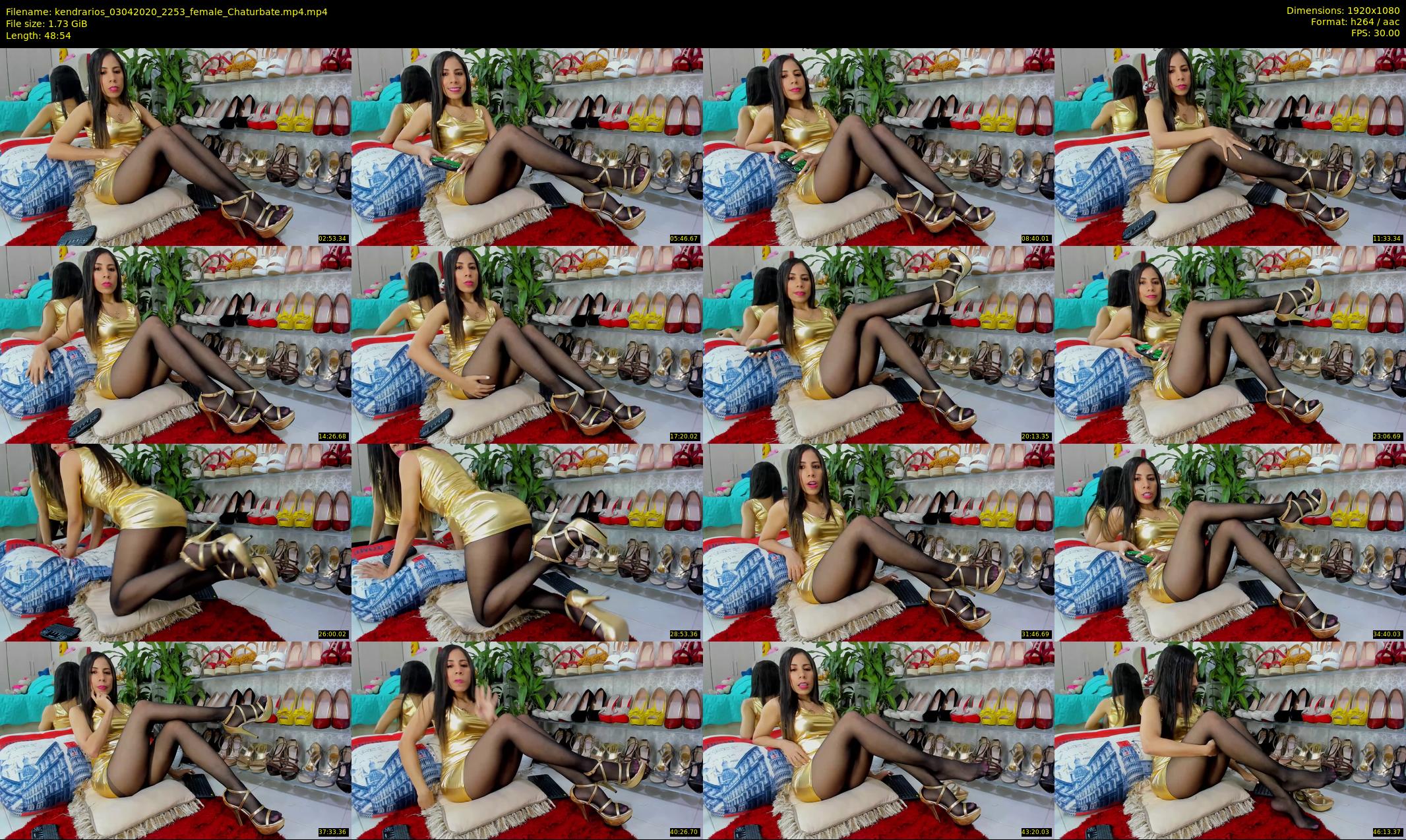 kendrarios — 49 minute Chaturbate female cam show recording, 1080p, Apr 3, 2020