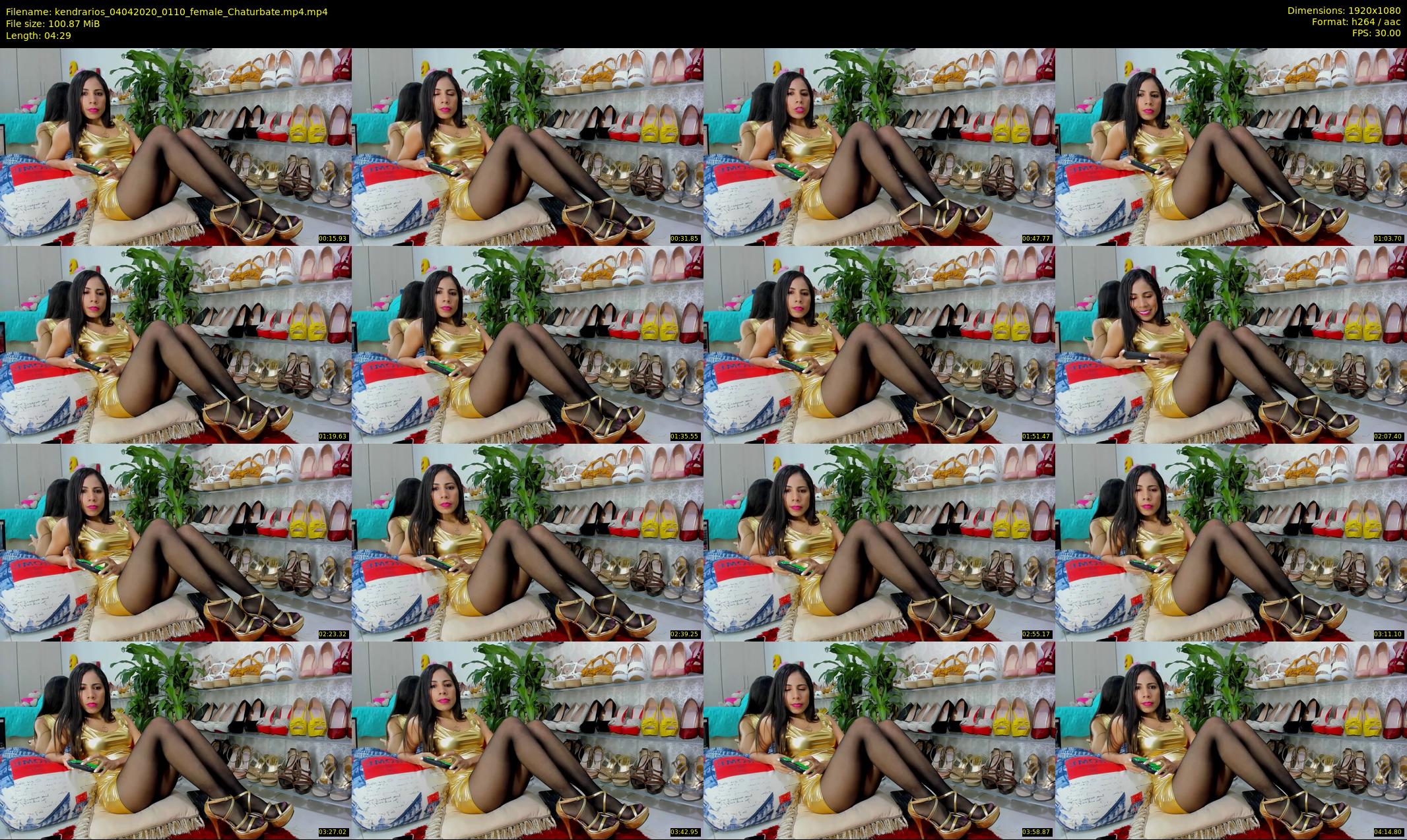 kendrarios — 5 minute Chaturbate female cam show recording, 1080p, Apr 4, 2020