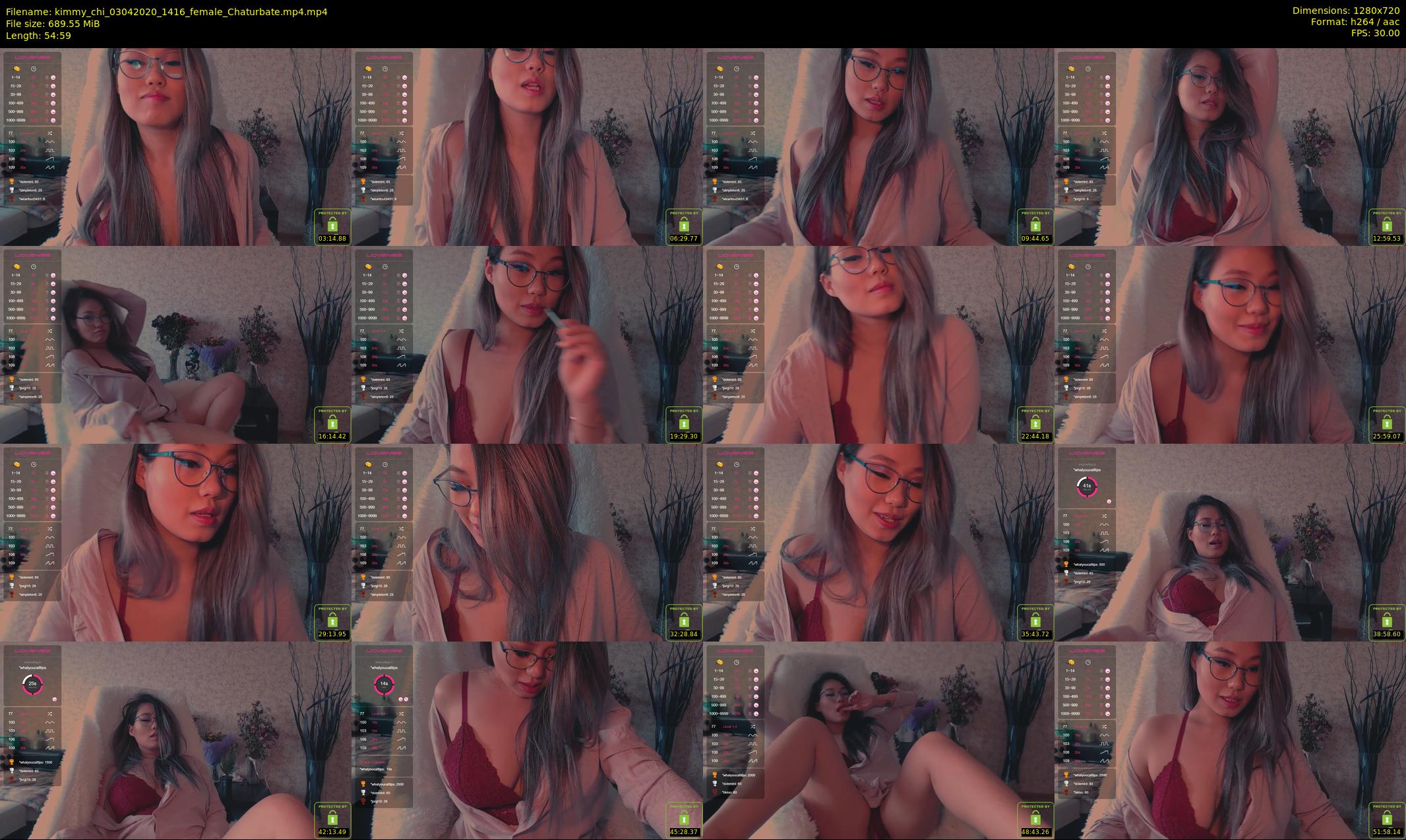 kimmy_chi — 55 minute Chaturbate female cam show recording, 720p, Apr 3, 2020