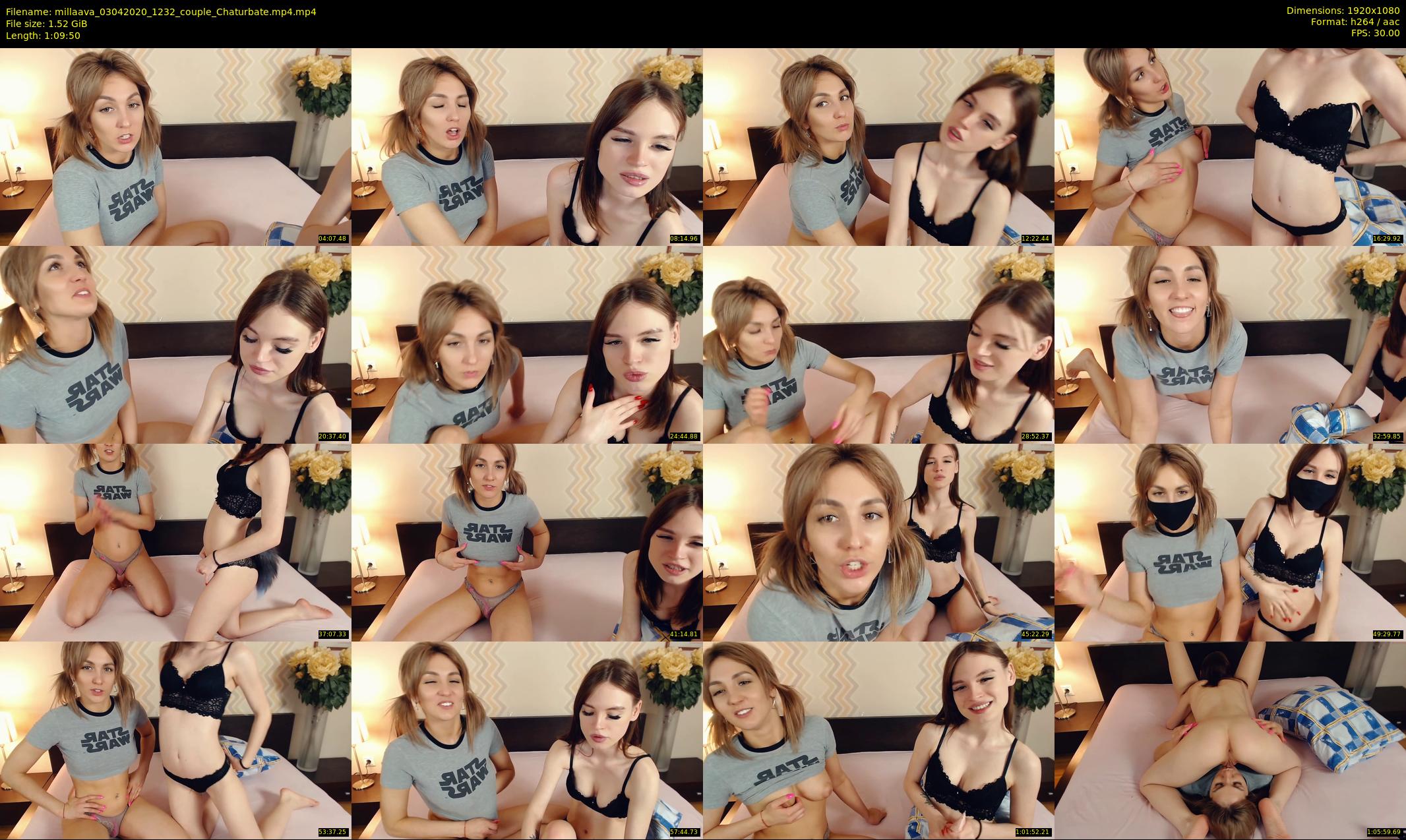 millaava — 70 minute Chaturbate female cam show recording, 1080p, Apr 3, 2020