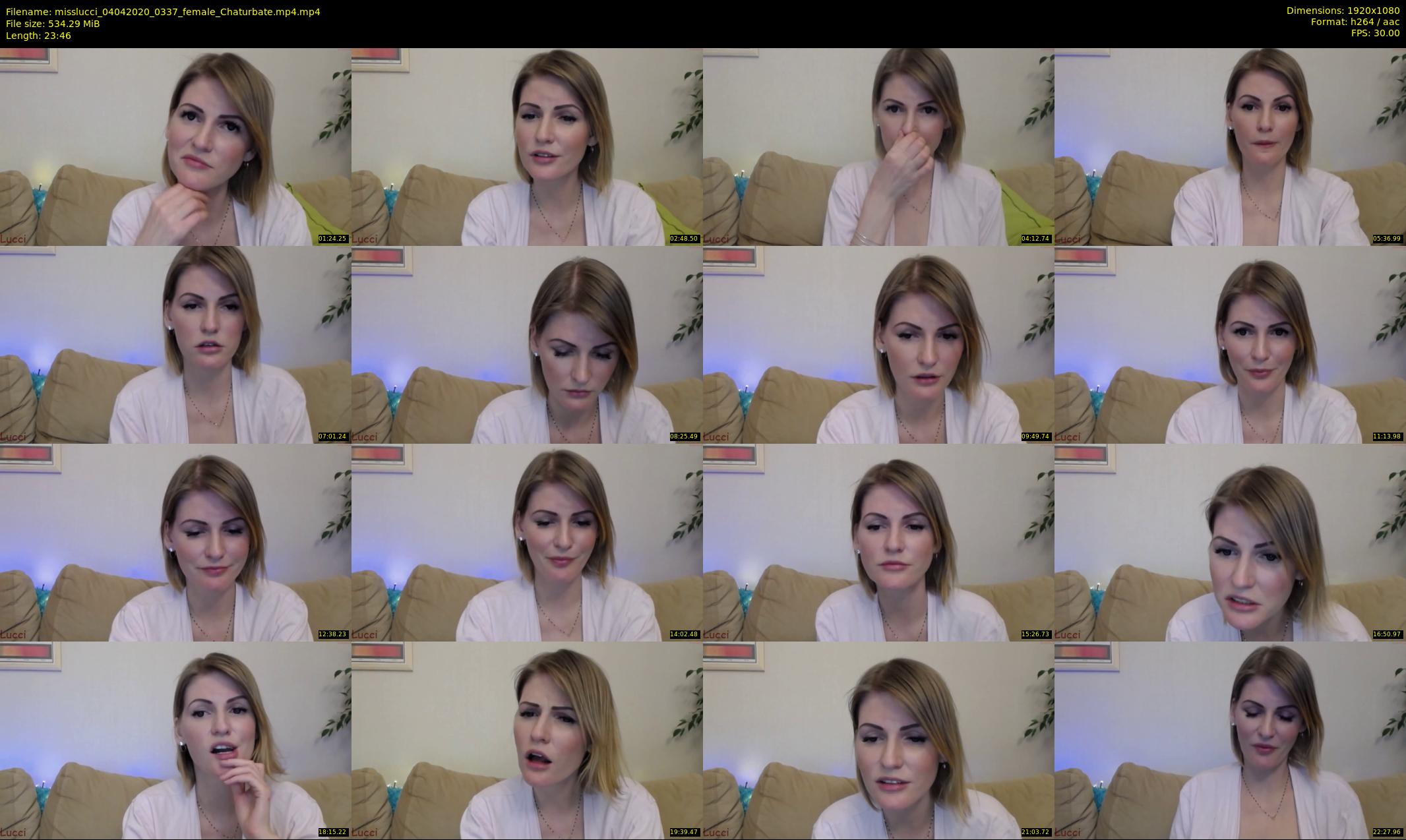 misslucci — 24 minute Chaturbate female cam show recording, 1080p, Apr 4, 2020
