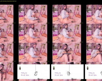 mollyflwers — 8 minute Chaturbate female cam show recording, 720p, Apr 3, 2020