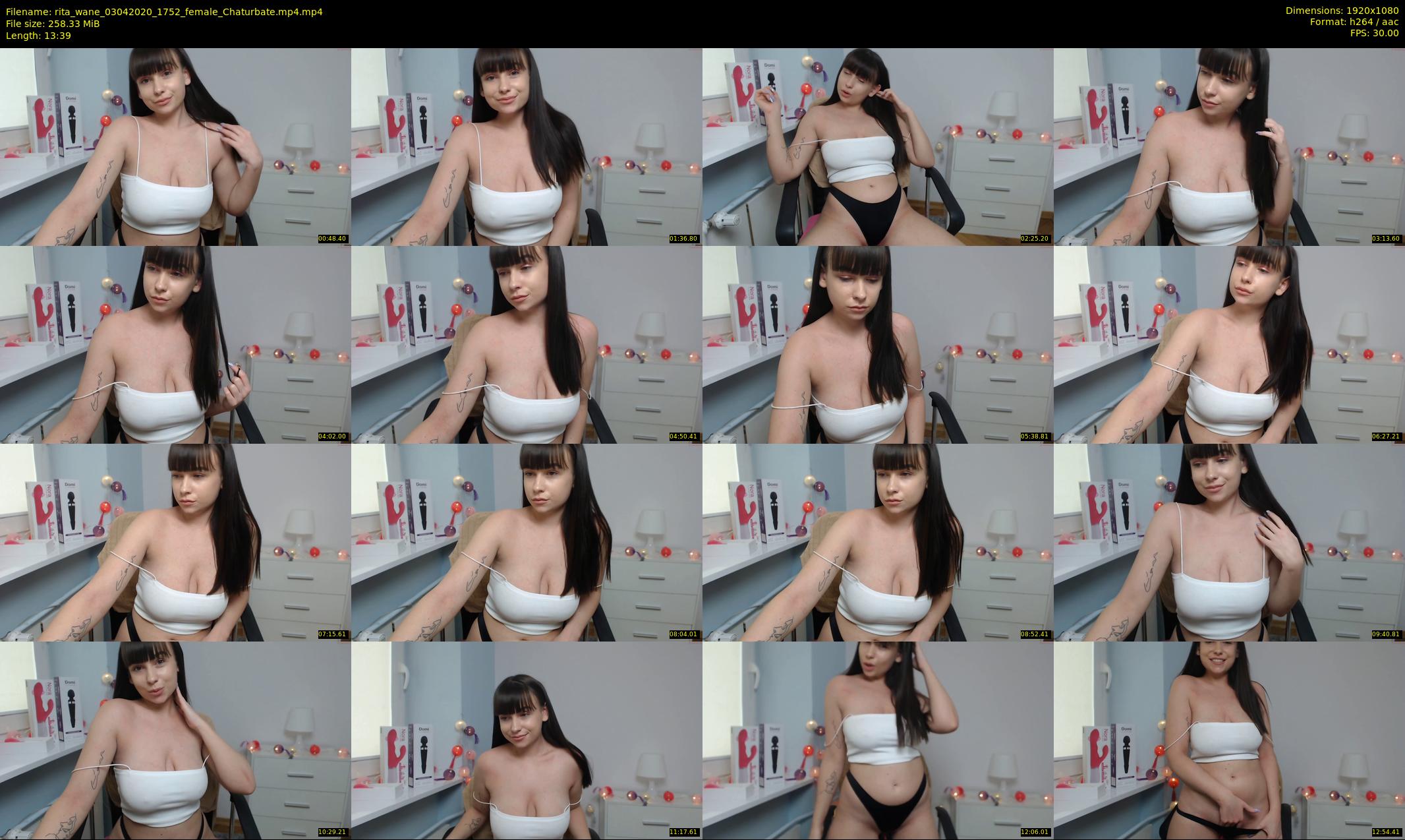 rita_wane — 14 minute Chaturbate female cam show recording, 1080p, Apr 3, 2020