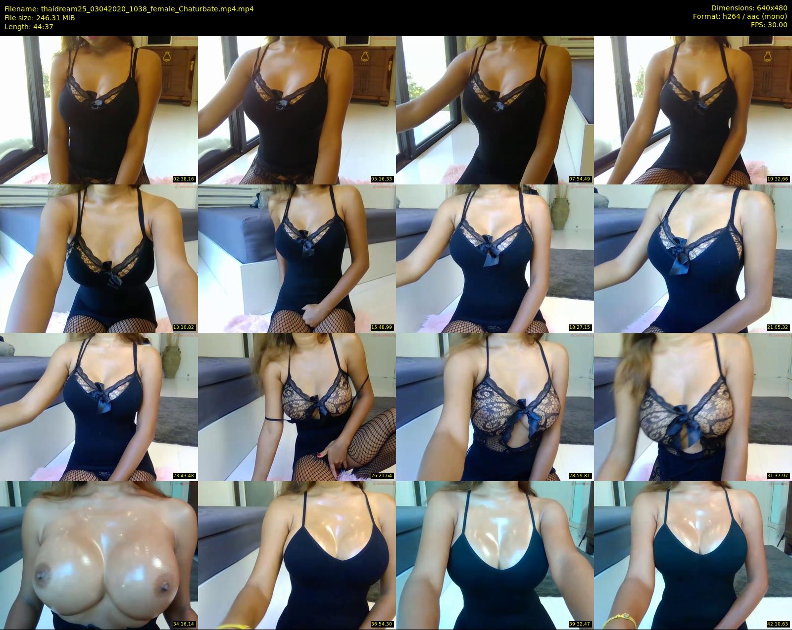 thaidream25 — 45 minute Chaturbate female cam show recording, 480p, Apr 3, 2020