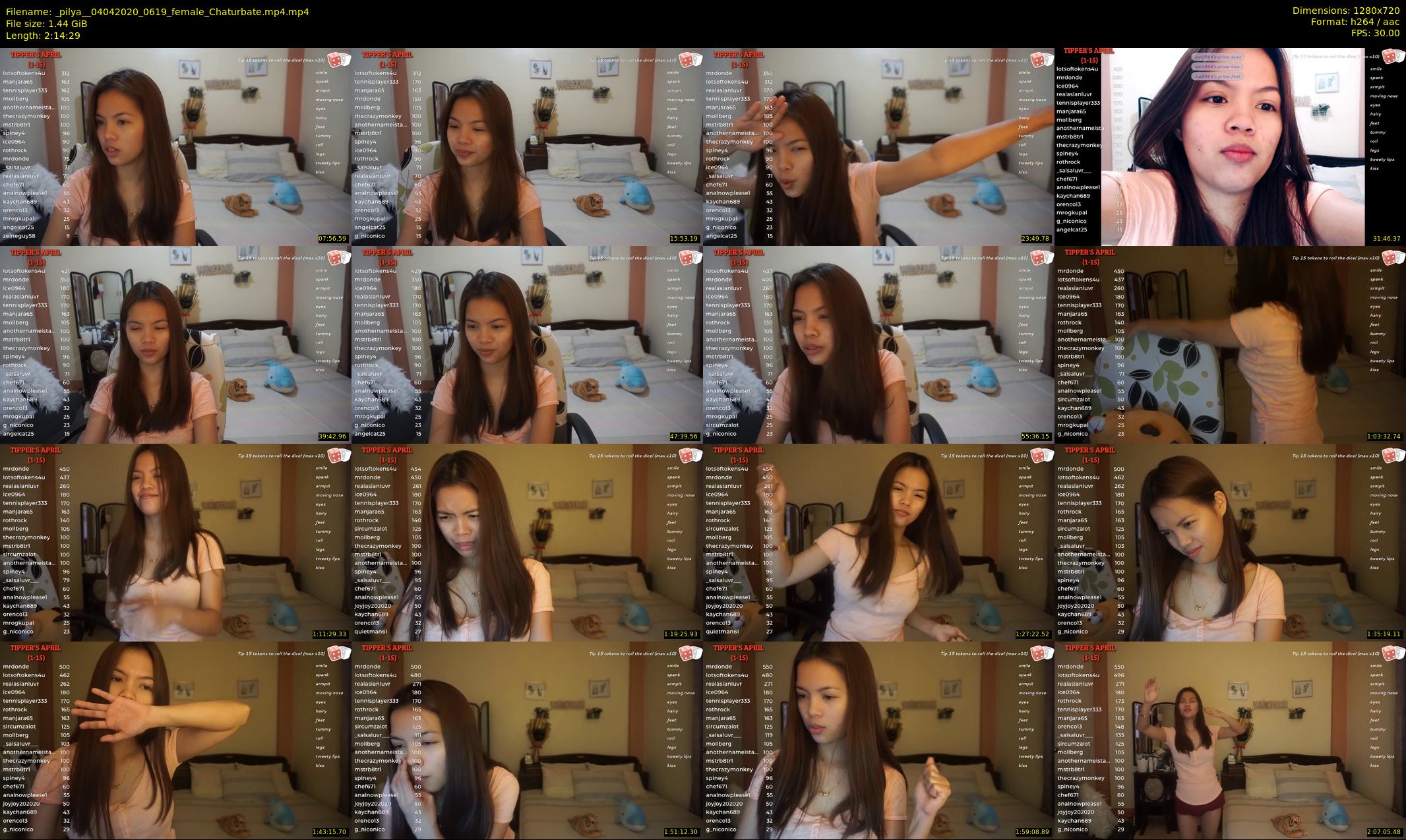 _pilya_ — 135 minute Chaturbate female cam show recording, 720p, Apr 4, 2020