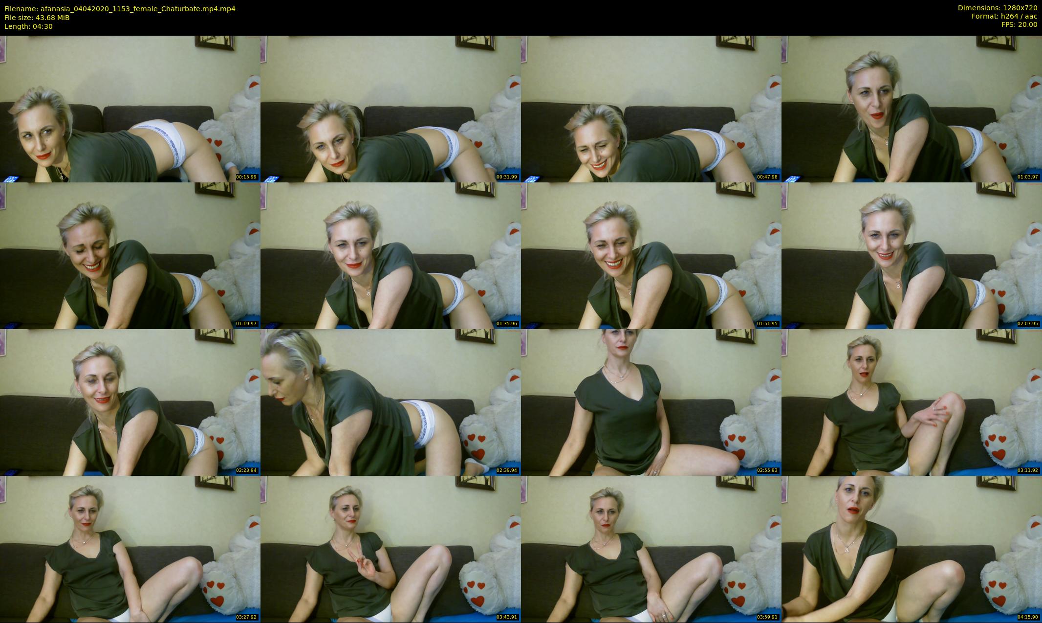 afanasia — 5 minute Chaturbate female cam show recording, 720p, Apr 4, 2020
