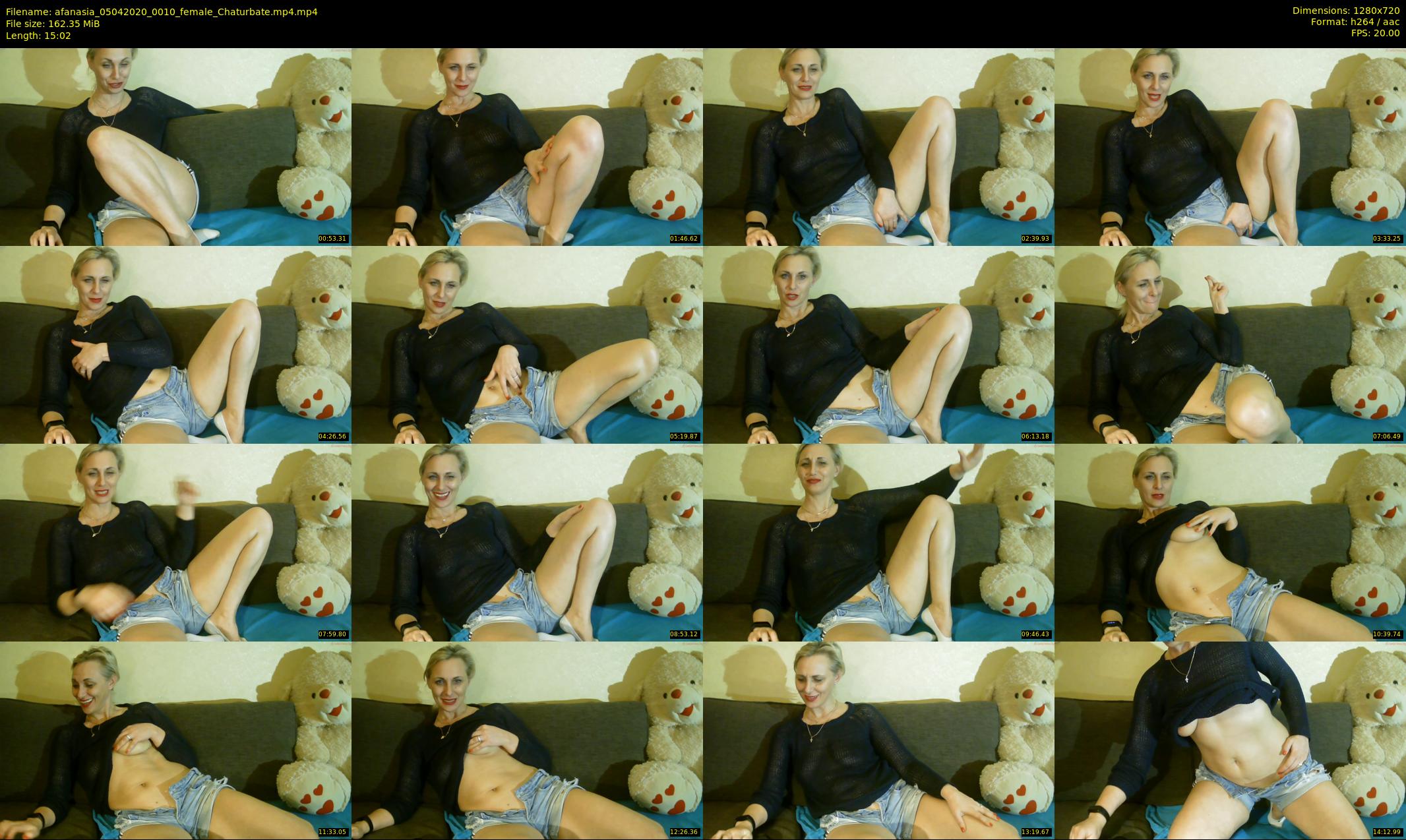 afanasia — 16 minute Chaturbate female cam show recording, 720p, Apr 5, 2020