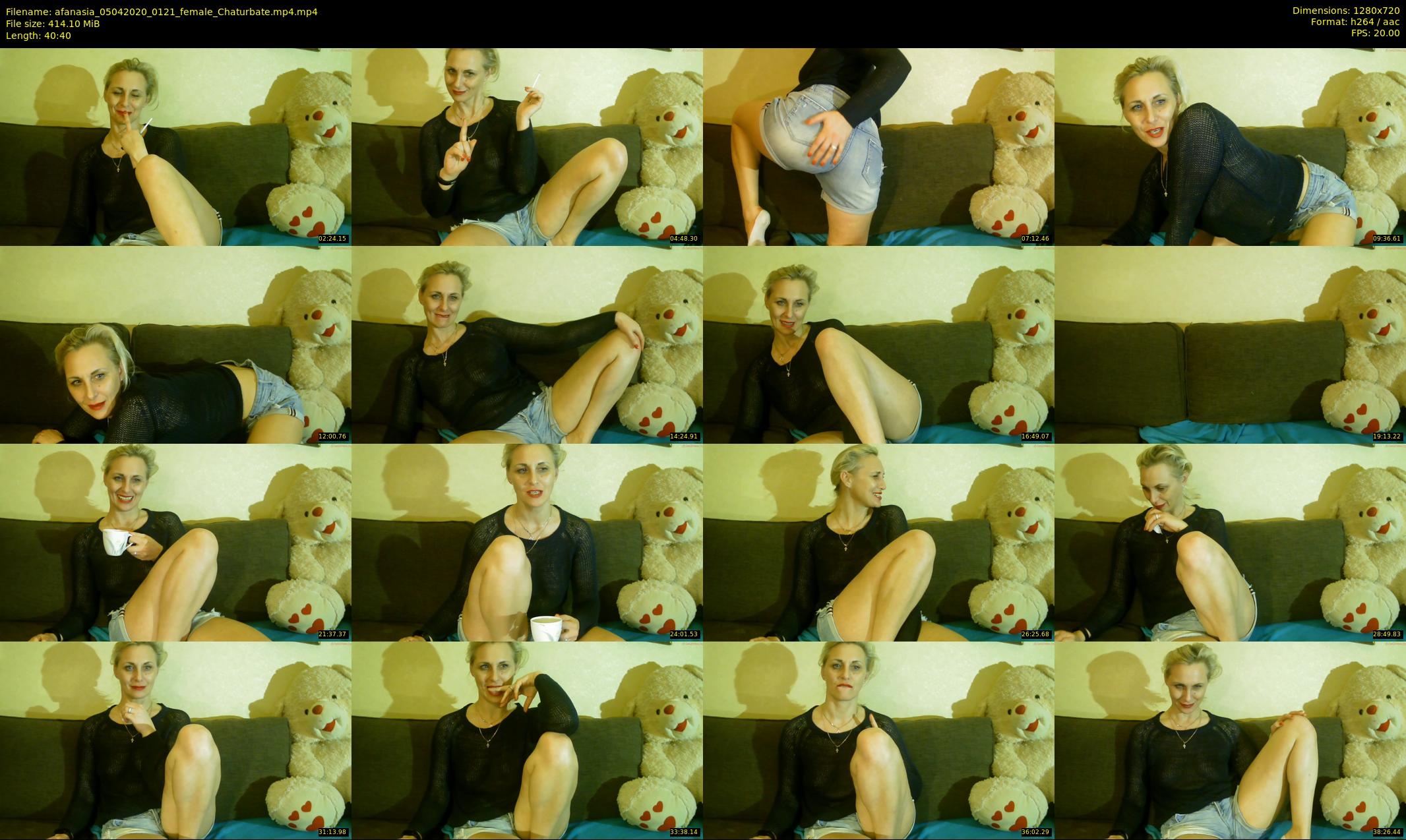 afanasia — 41 minute Chaturbate female cam show recording, 720p, Apr 5, 2020
