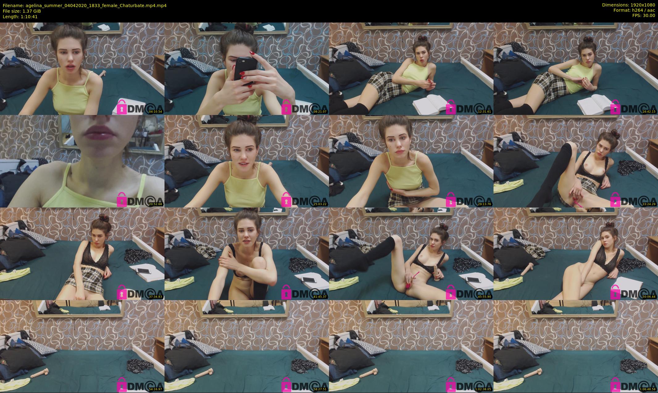 agelina_summer — 71 minute Chaturbate female cam show recording, 1080p, Apr 4, 2020