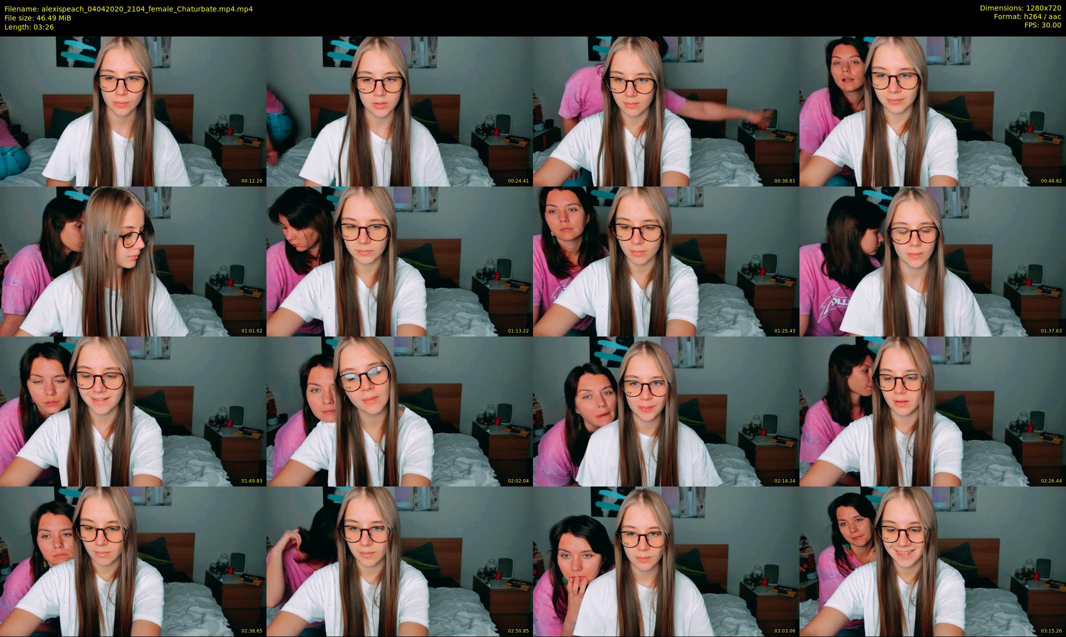 alexispeach — 4 minute Chaturbate female cam show recording, 720p, Apr 4, 2020