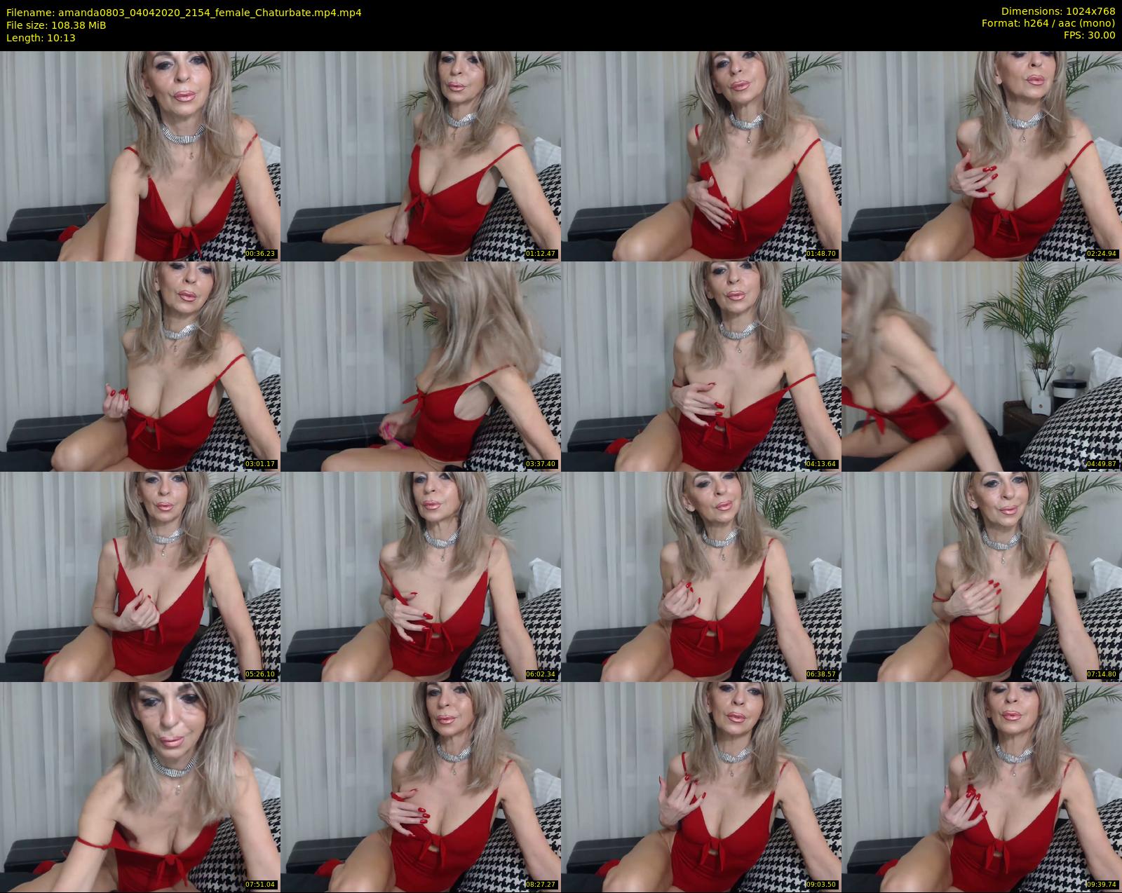 amanda0803 — 11 minute Chaturbate female cam show recording, 720p, Apr 4, 2020