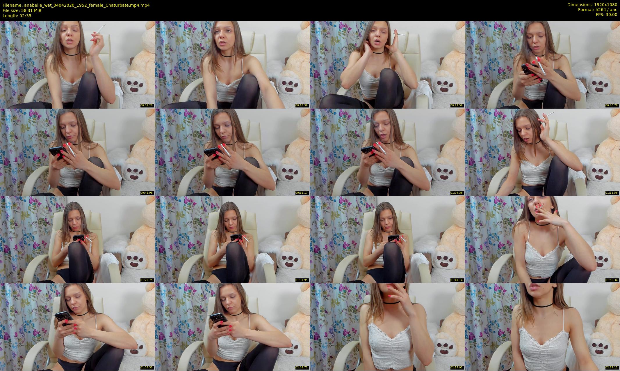 anabelle_wet — 3 minute Chaturbate female cam show recording, 1080p, Apr 4, 2020