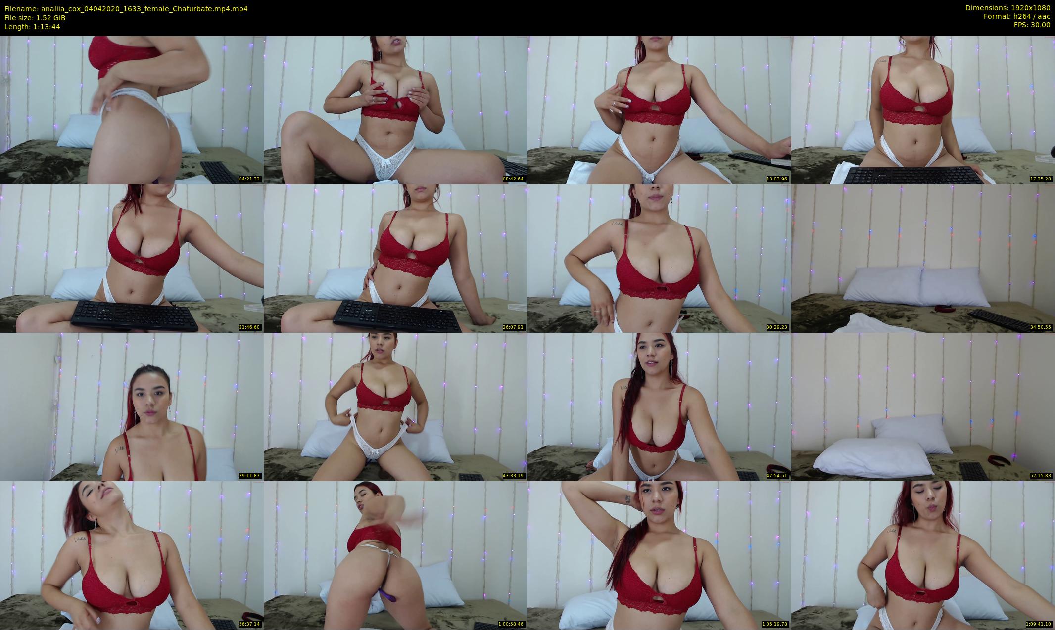 analiia_cox — 74 minute Chaturbate female cam show recording, 1080p, Apr 4, 2020