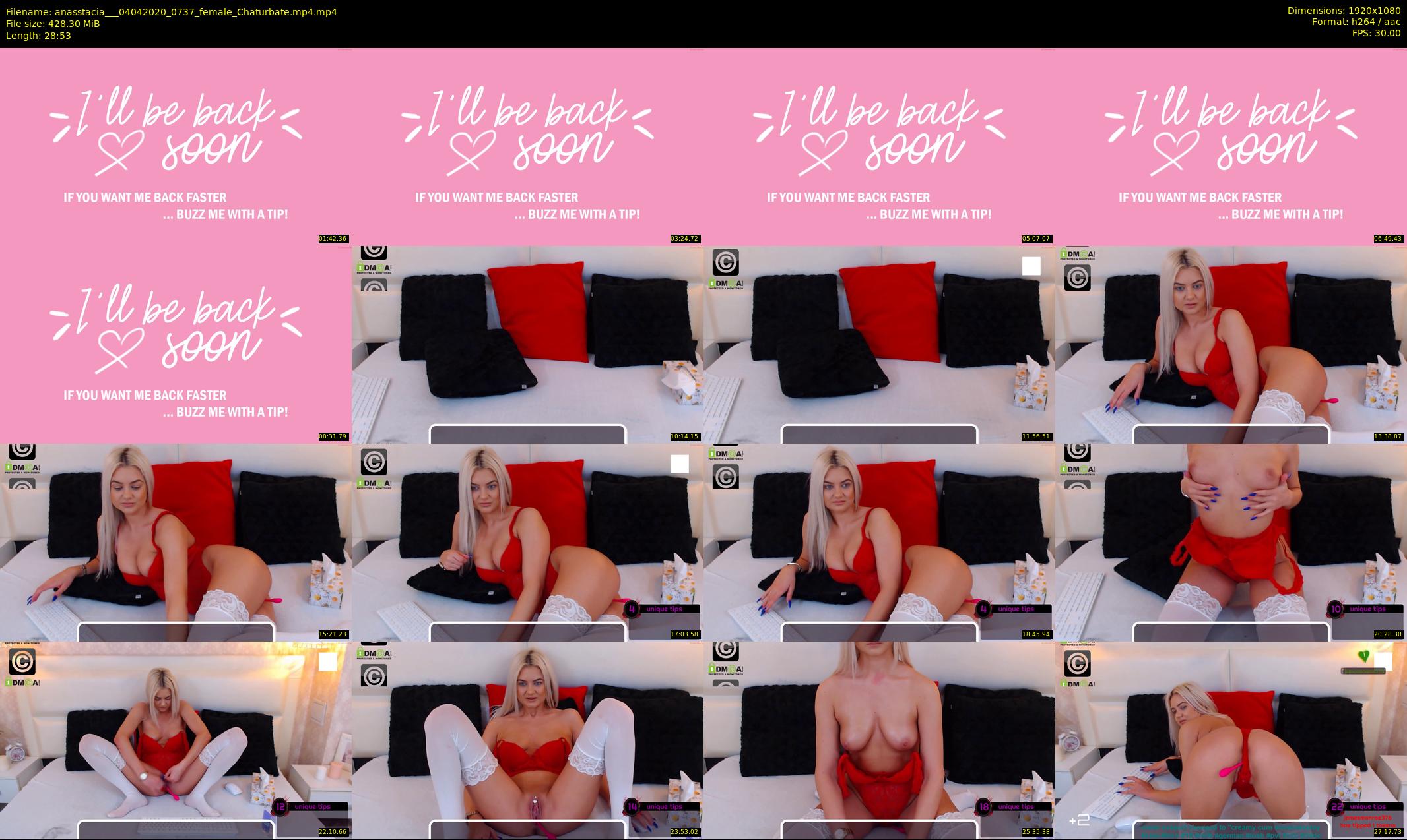 anasstacia__ — 29 minute Chaturbate female cam show recording, 1080p, Apr 4, 2020