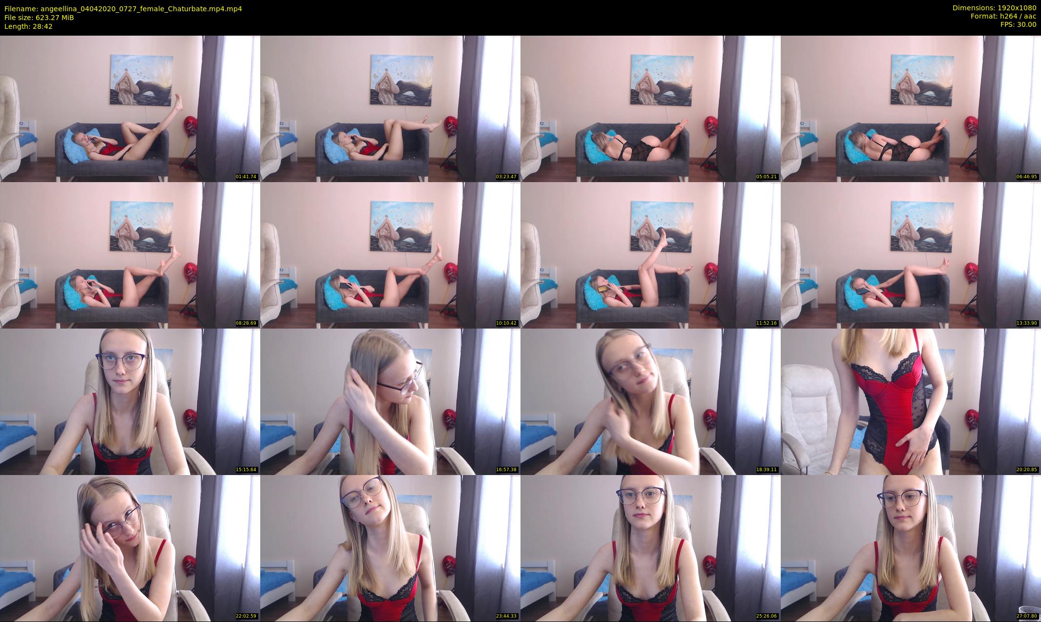 angeellina — 29 minute Chaturbate female cam show recording, 1080p, Apr 4, 2020