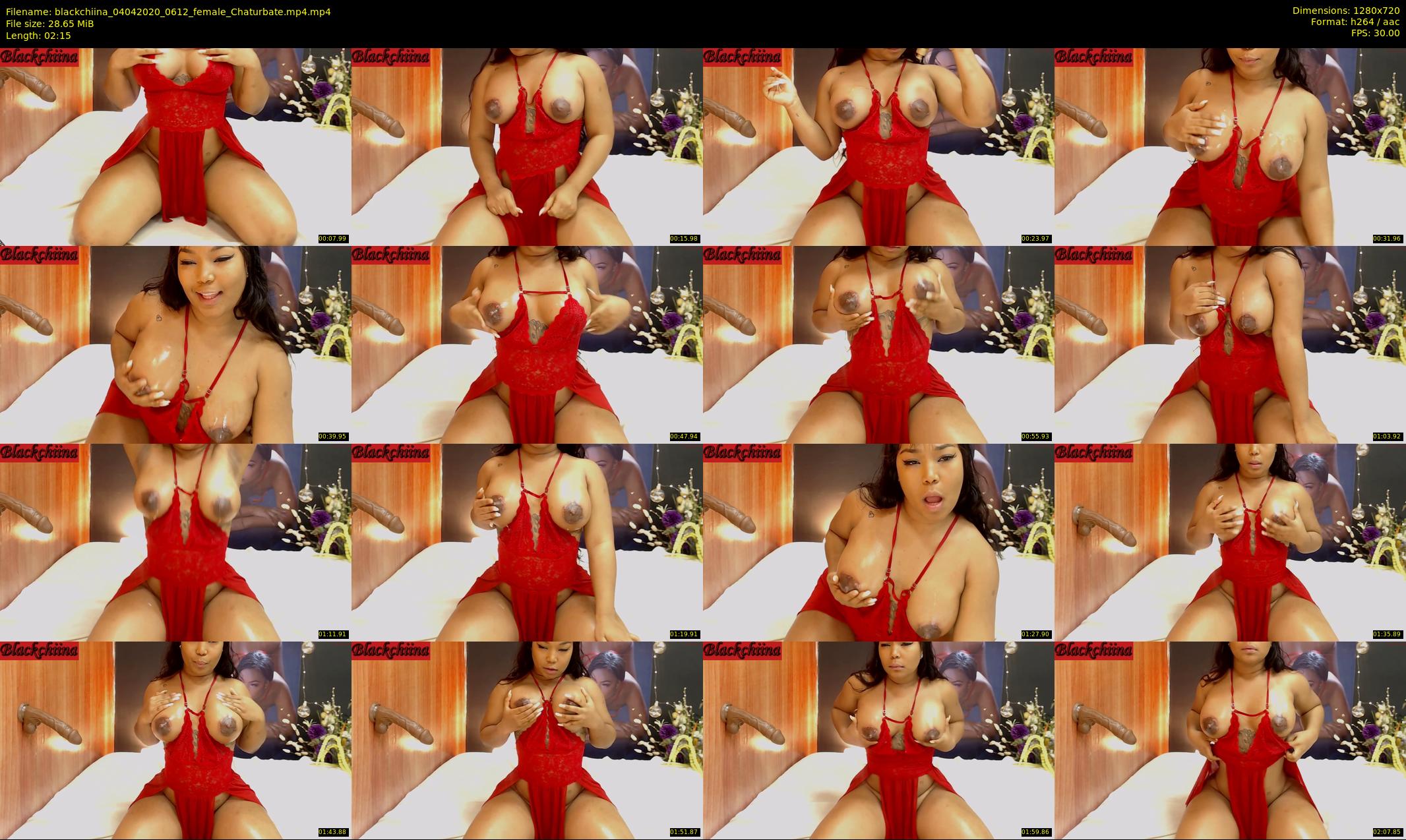 blackchiina — 3 minute Chaturbate female cam show recording, 720p, Apr 4, 2020