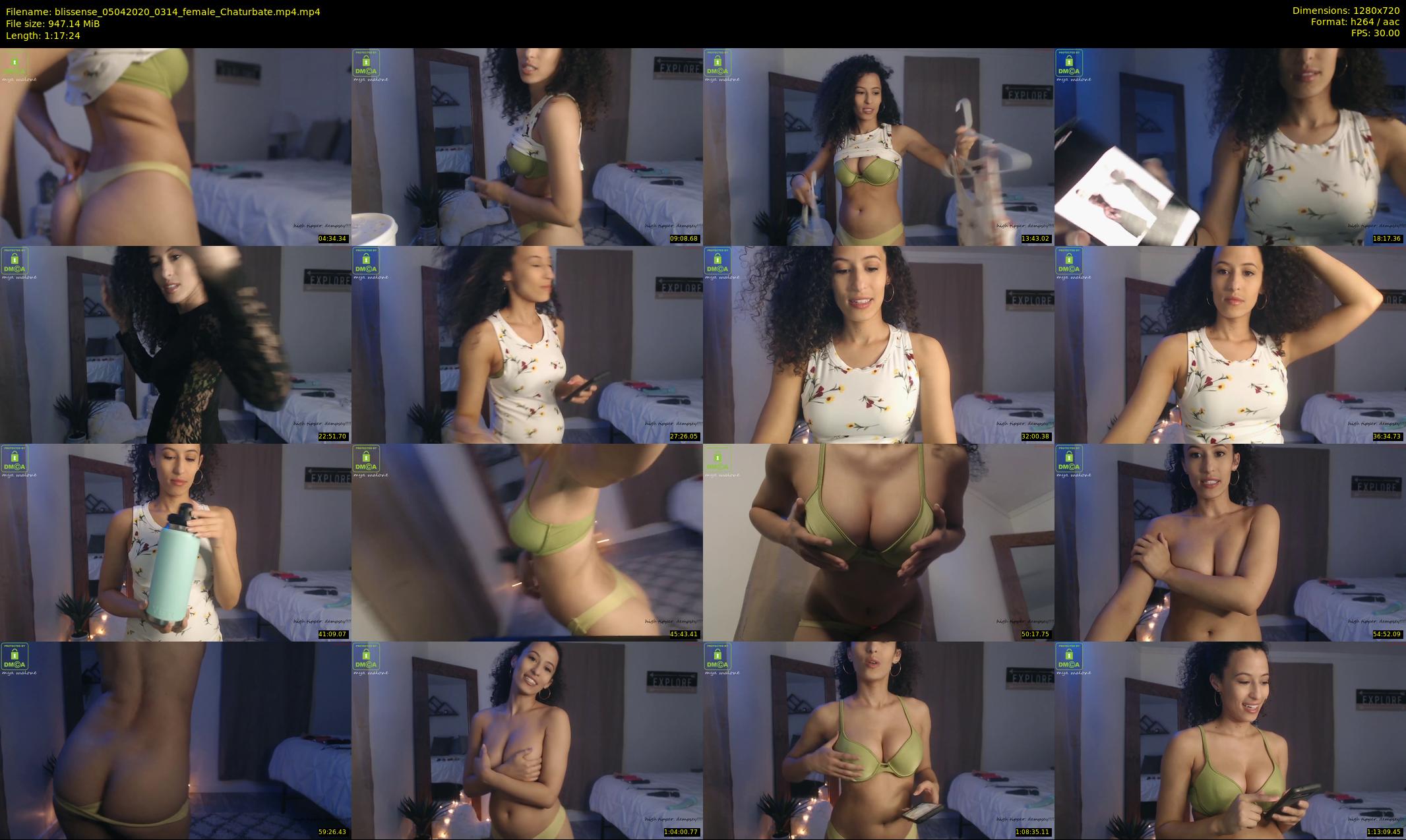 blissense — 78 minute Chaturbate female cam show recording, 720p, Apr 5, 2020