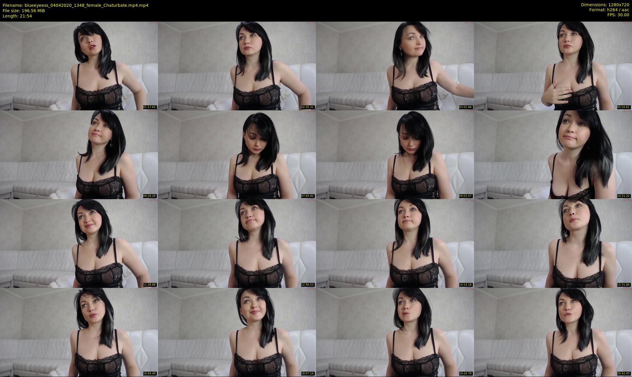 blueeyeess — 22 minute Chaturbate female cam show recording, 720p, Apr 4, 2020