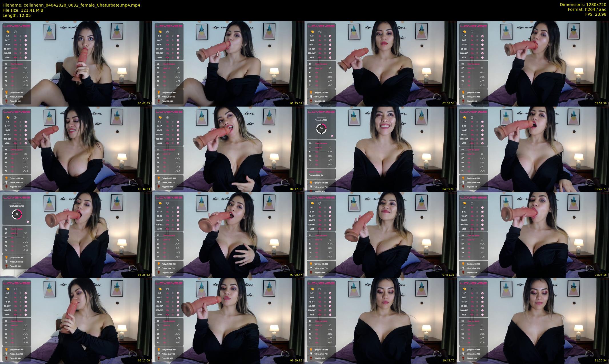 celiahenn — 13 minute Chaturbate female cam show recording, 720p, Apr 4, 2020