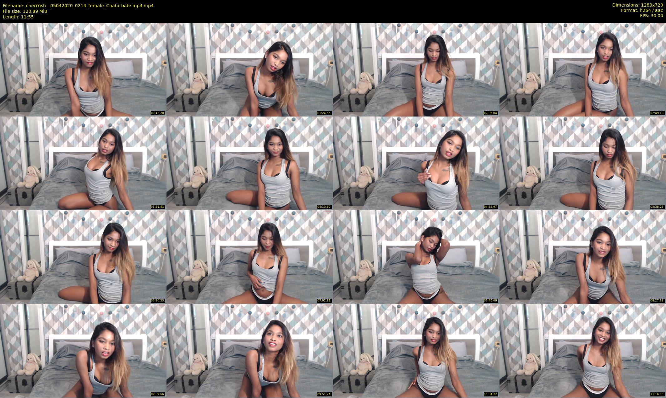 cherrrish_ — 12 minute Chaturbate female cam show recording, 720p, Apr 5, 2020