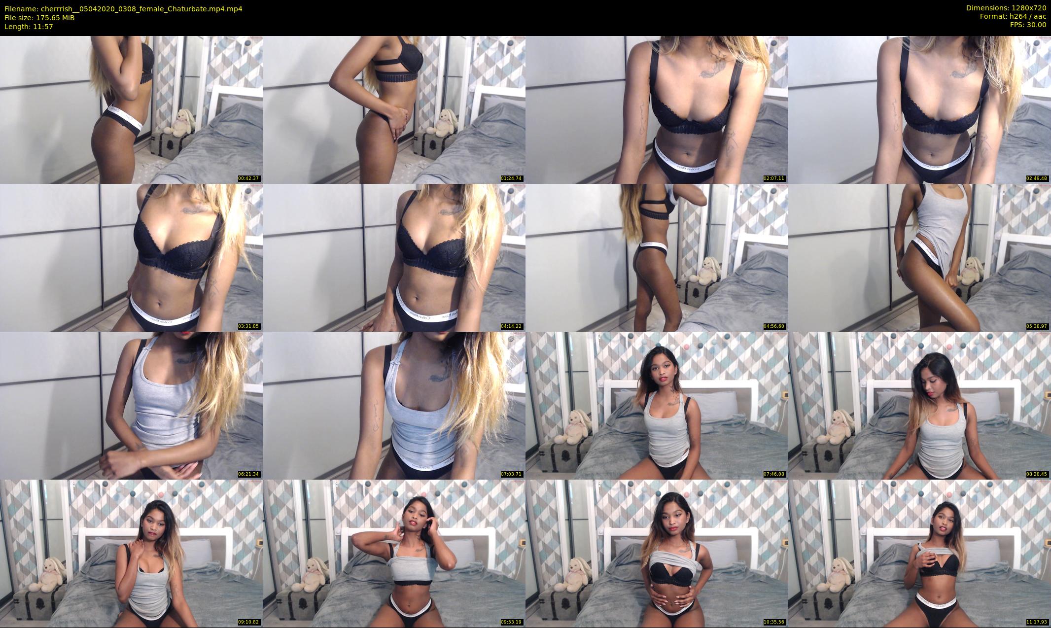 cherrrish_ — 12 minute Chaturbate female cam show recording, 720p, Apr 5, 2020