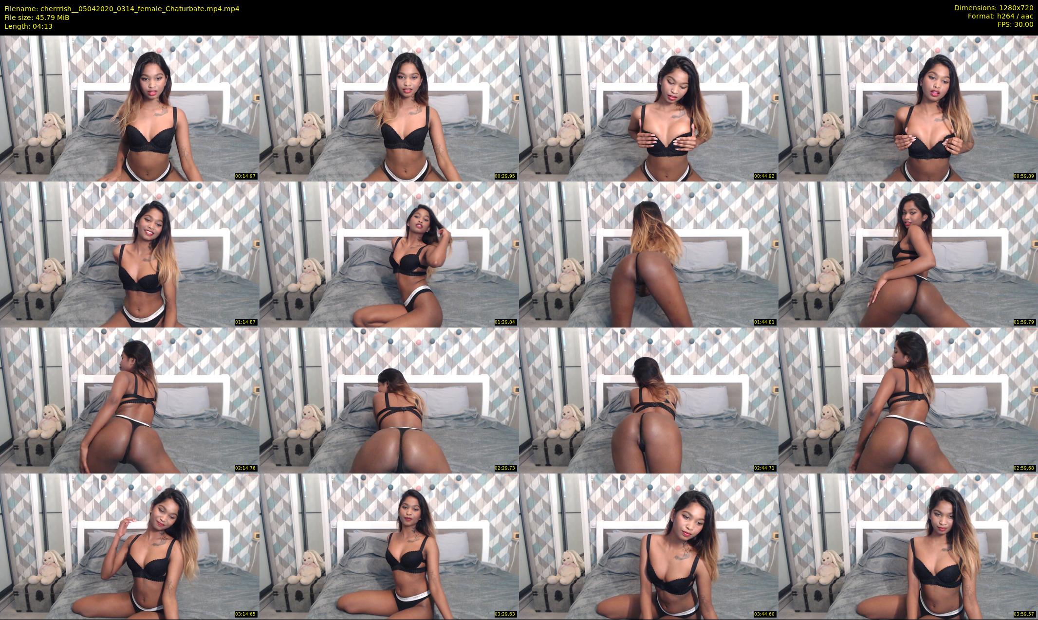 cherrrish_ — 5 minute Chaturbate female cam show recording, 720p, Apr 5, 2020