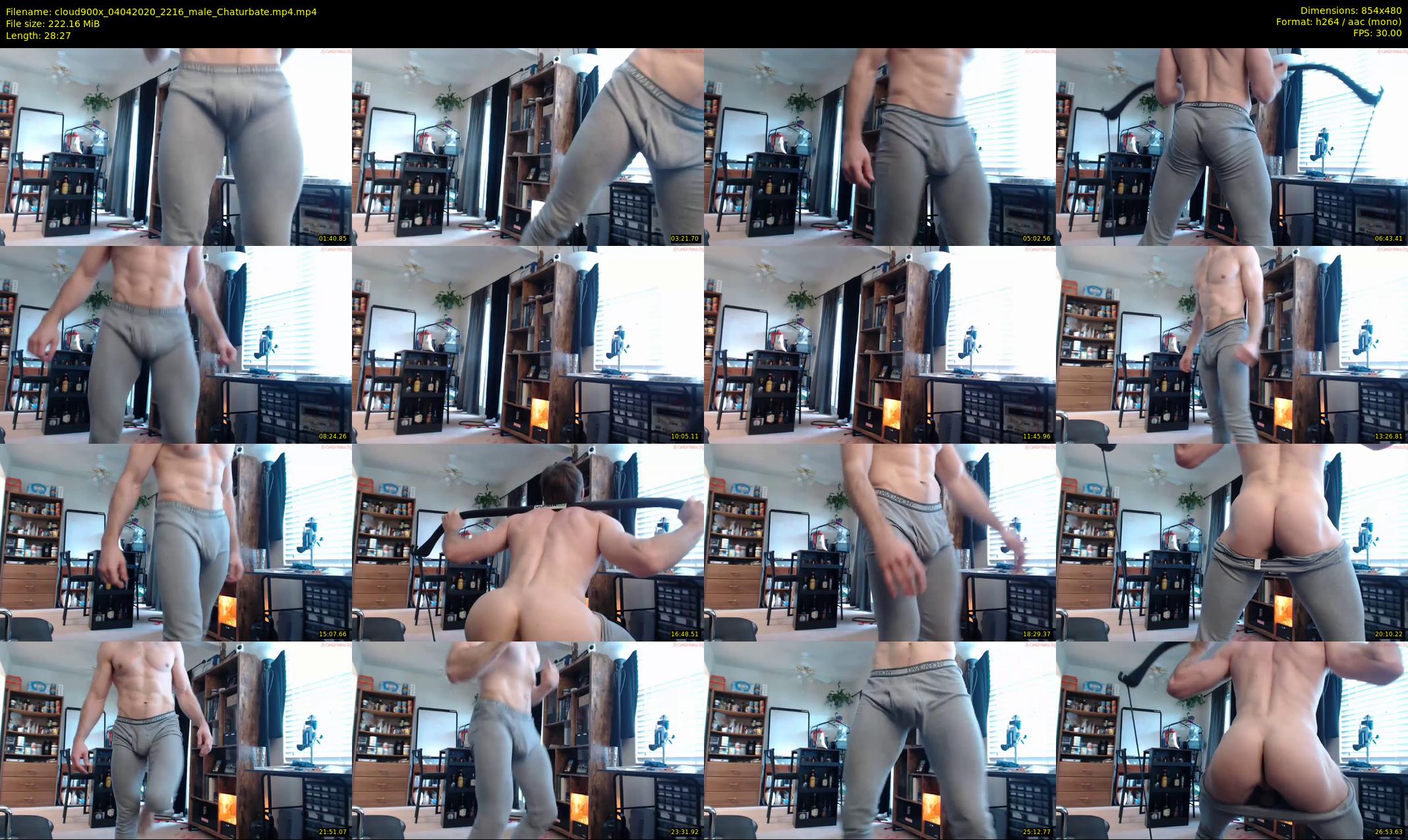 cloud900x — 29 minute Chaturbate male cam show recording, 480p, Apr 4, 2020
