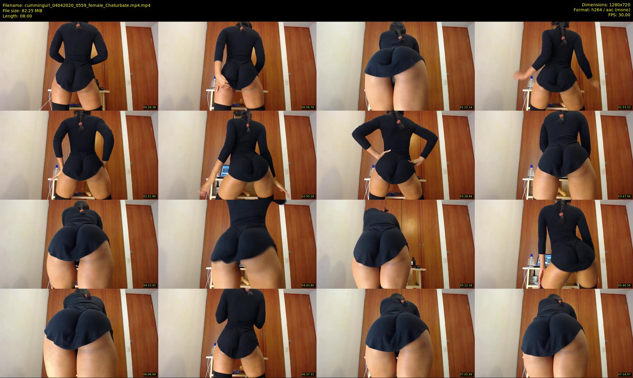 cummingurl — 8 minute Chaturbate couple cam show recording, 720p, Apr 4, 2020