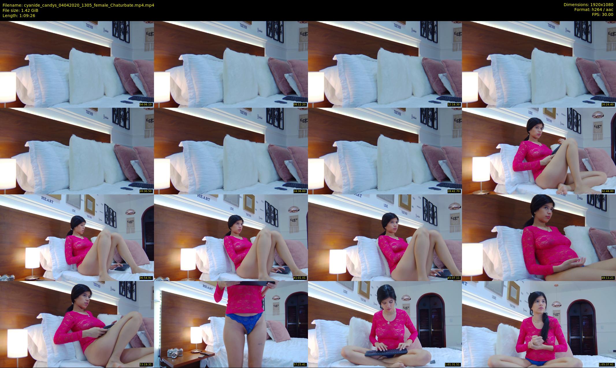 cyanide_candys — 70 minute Chaturbate female cam show recording, 1080p, Apr 4, 2020