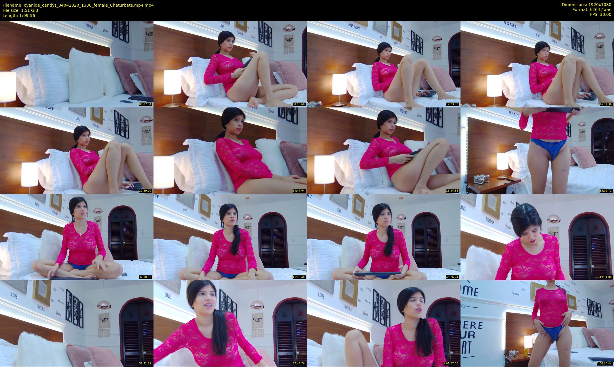 cyanide_candys — 70 minute Chaturbate female cam show recording, 1080p, Apr 4, 2020