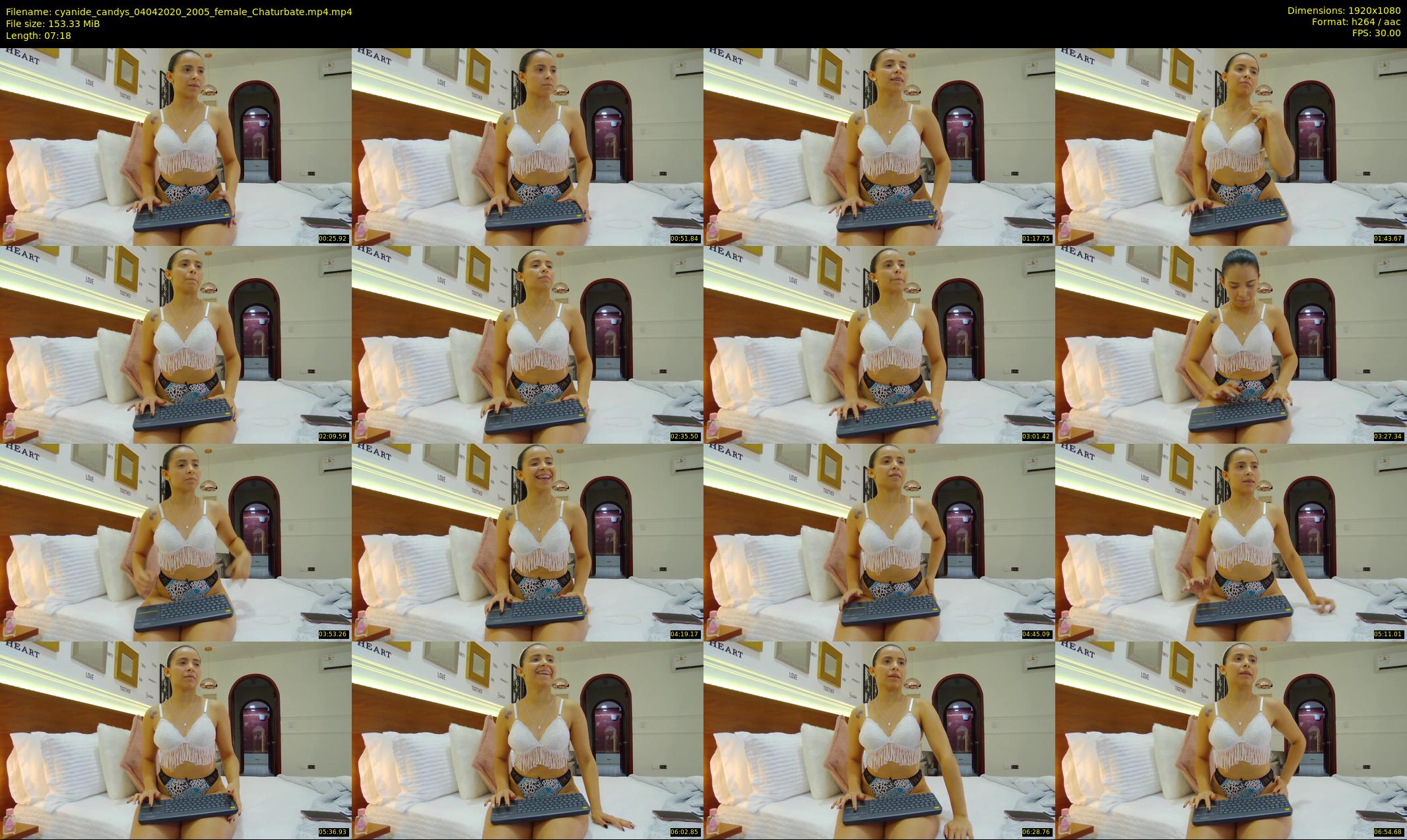 cyanide_candys — 8 minute Chaturbate female cam show recording, 1080p, Apr 4, 2020