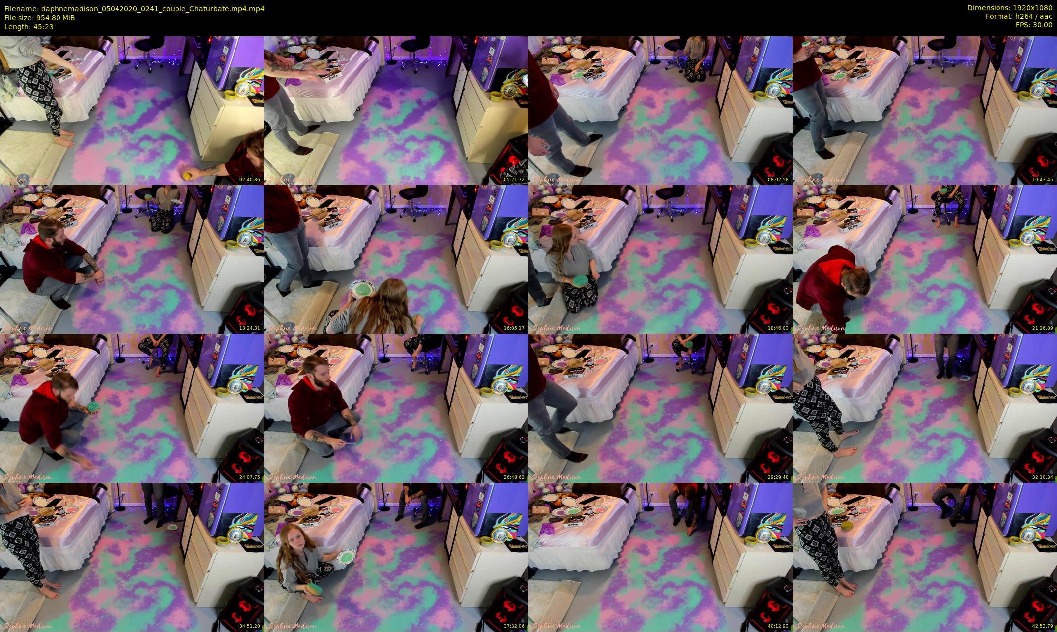 daphnemadison — 46 minute Chaturbate couple cam show recording, 1080p, Apr 5, 2020