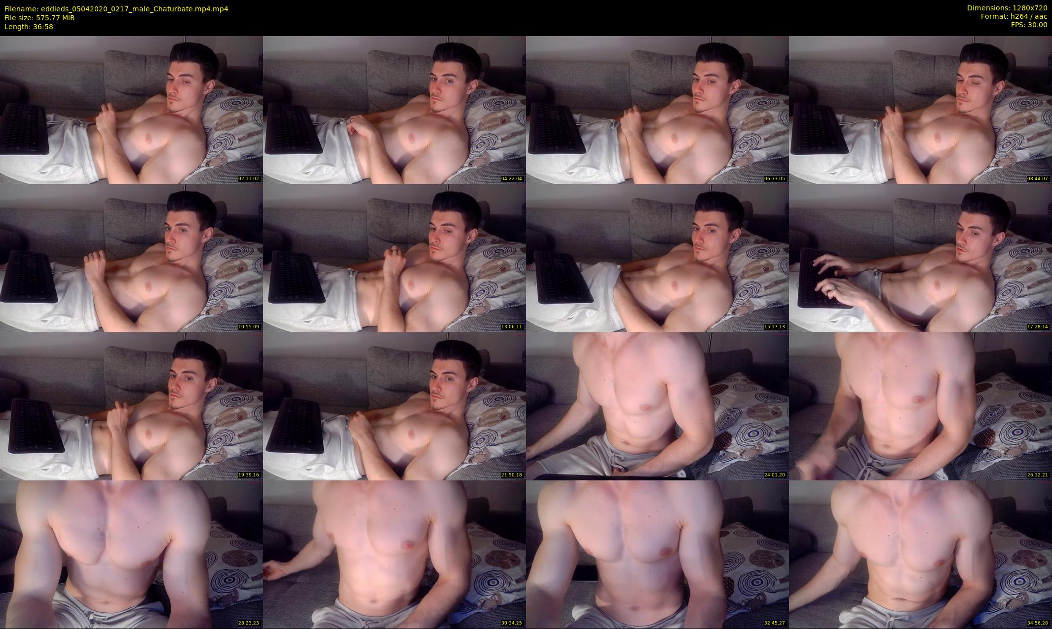 eddieds — 37 minute Chaturbate male cam show recording, 720p, Apr 5, 2020