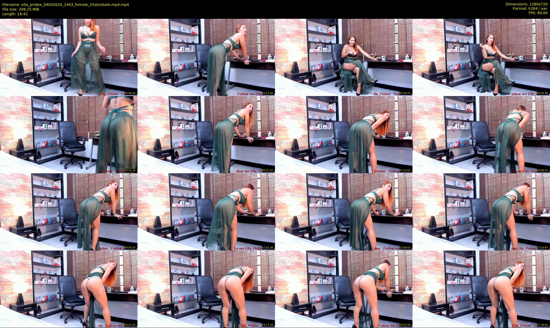 ella_pridee — 19 minute Chaturbate female cam show recording, 720p, Apr 4, 2020