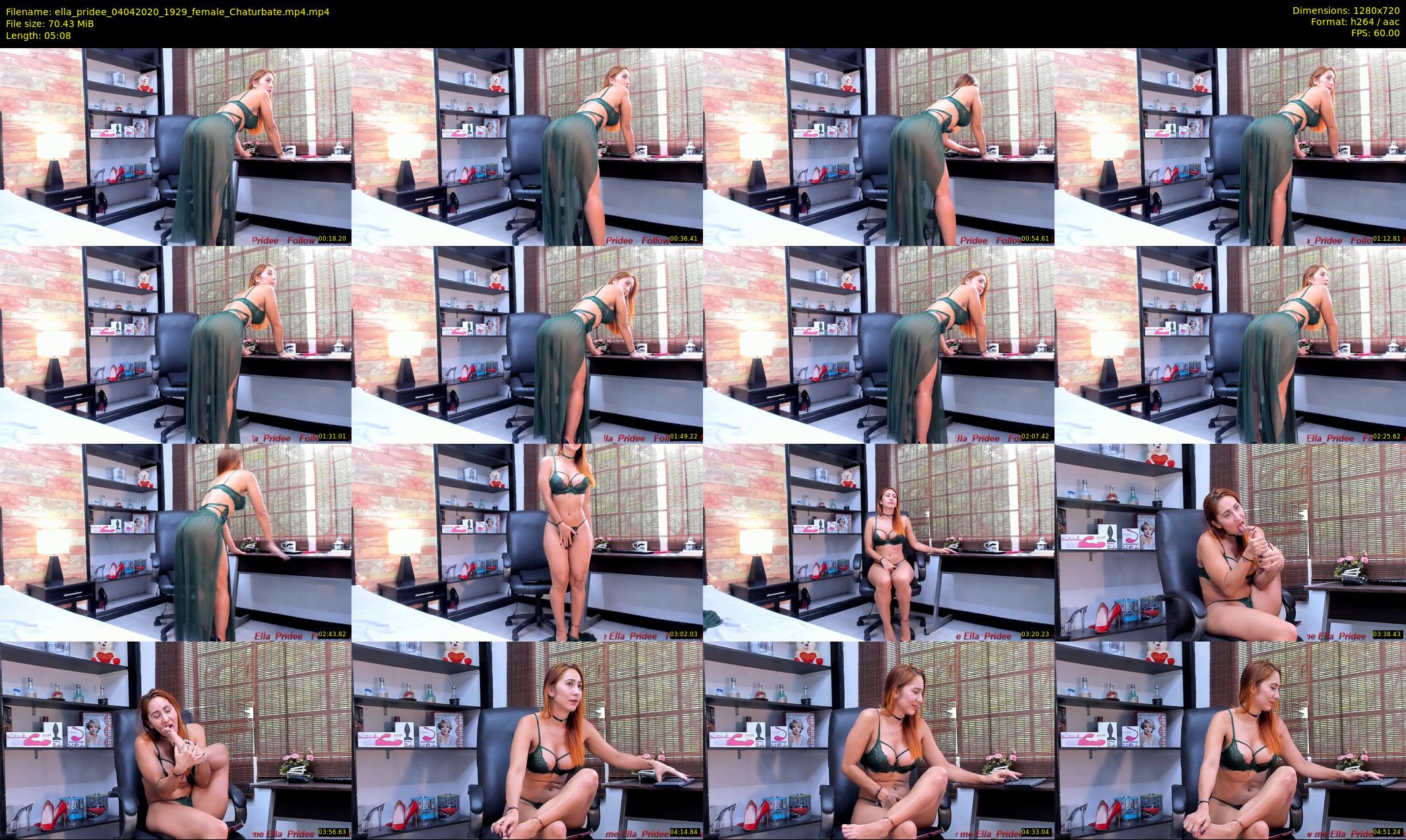 ella_pridee — 6 minute Chaturbate female cam show recording, 720p, Apr 4, 2020