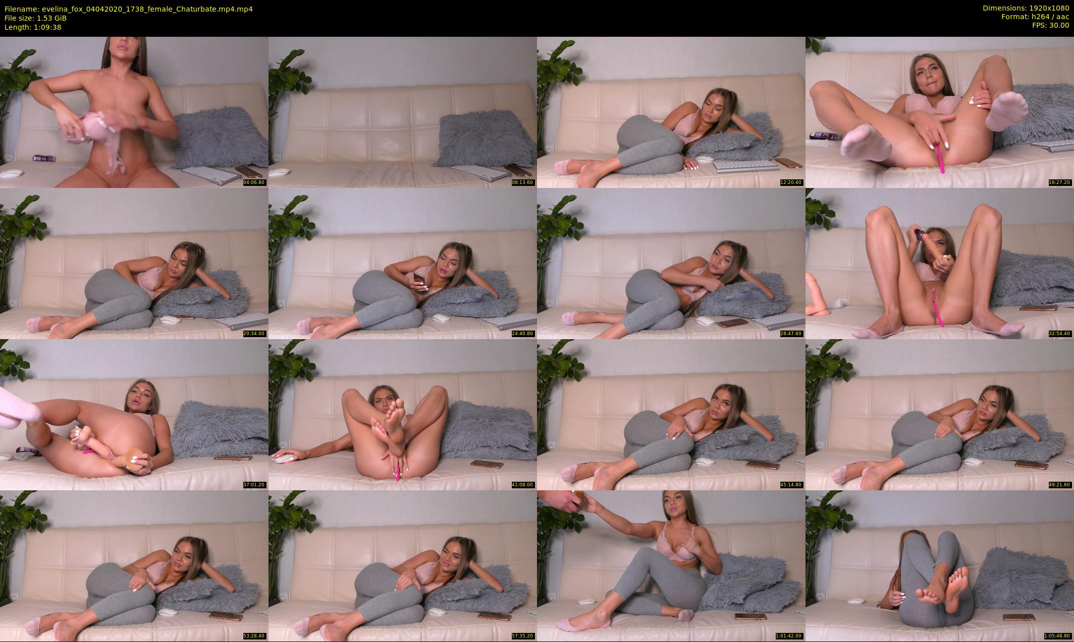 evelina_fox — 70 minute Chaturbate female cam show recording, 1080p, Apr 4, 2020