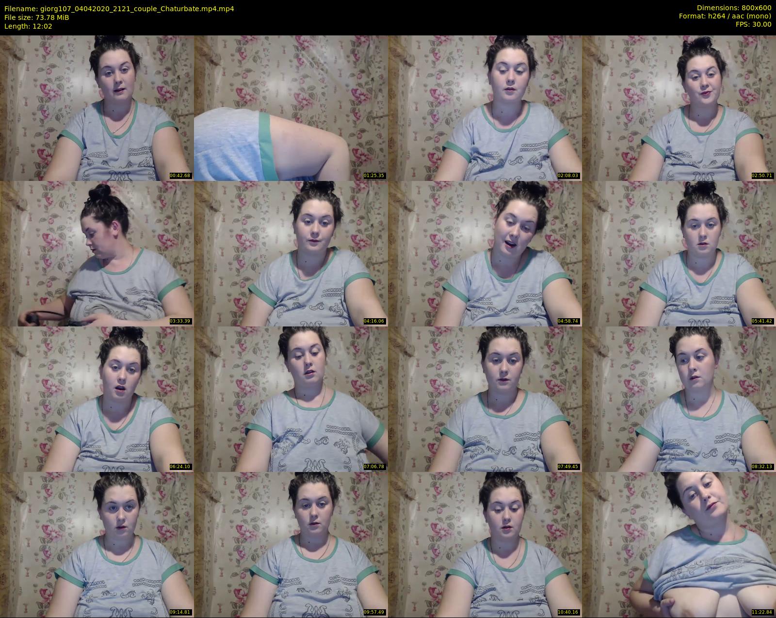 giorg107 — 13 minute Chaturbate couple cam show recording, 480p, Apr 4, 2020
