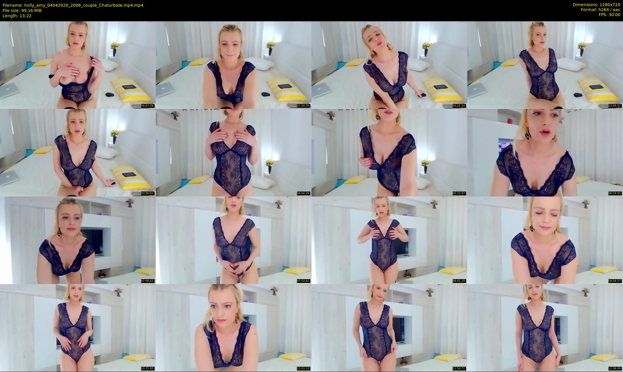 holly_amy — 14 minute Chaturbate couple cam show recording, 720p, Apr 4, 2020