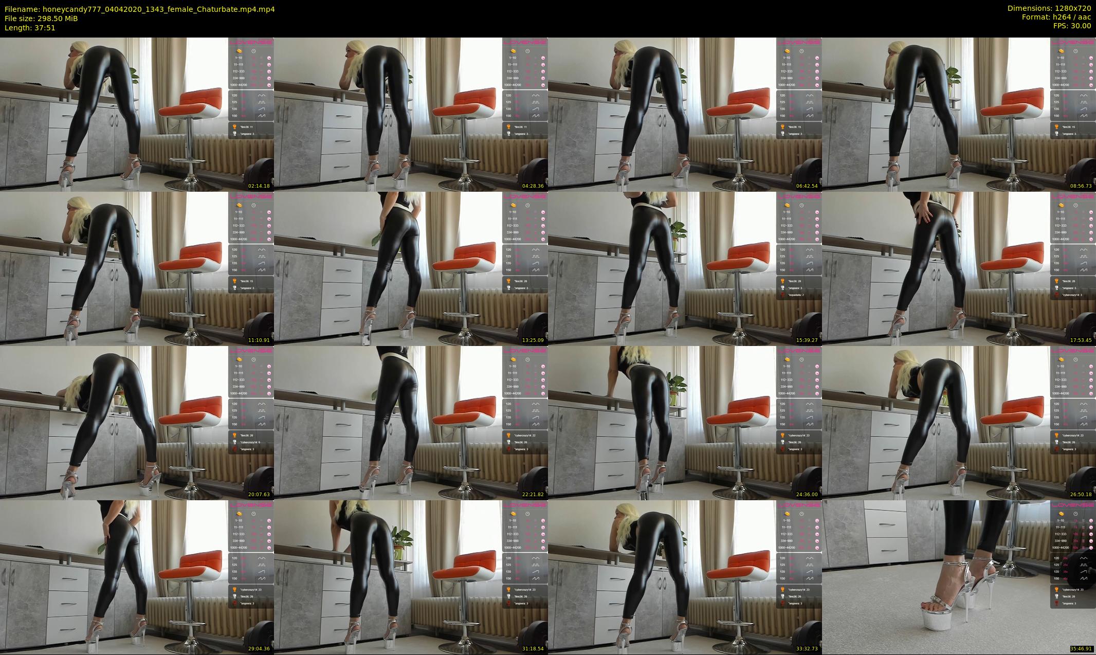 honeycandy777 — 38 minute Chaturbate couple cam show recording, 720p, Apr 4, 2020