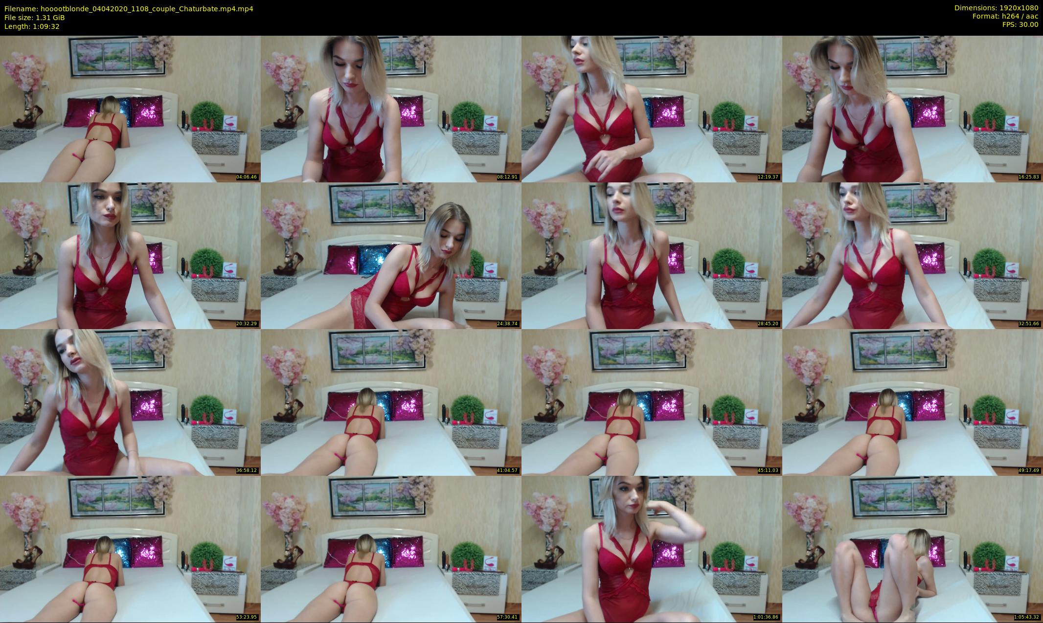 hooootblonde — 70 minute Chaturbate female cam show recording, 1080p, Apr 4, 2020