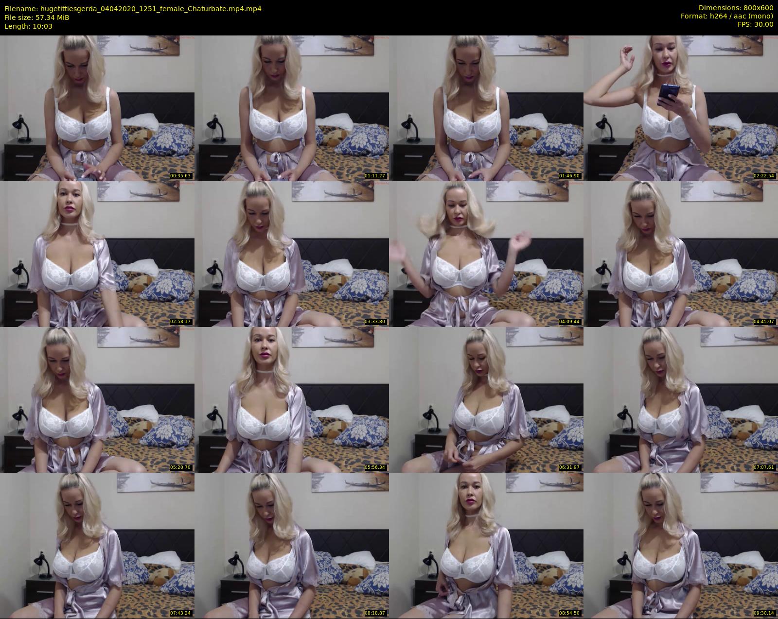 hugetittiesgerda — 11 minute Chaturbate female cam show recording, 480p, Apr 4, 2020