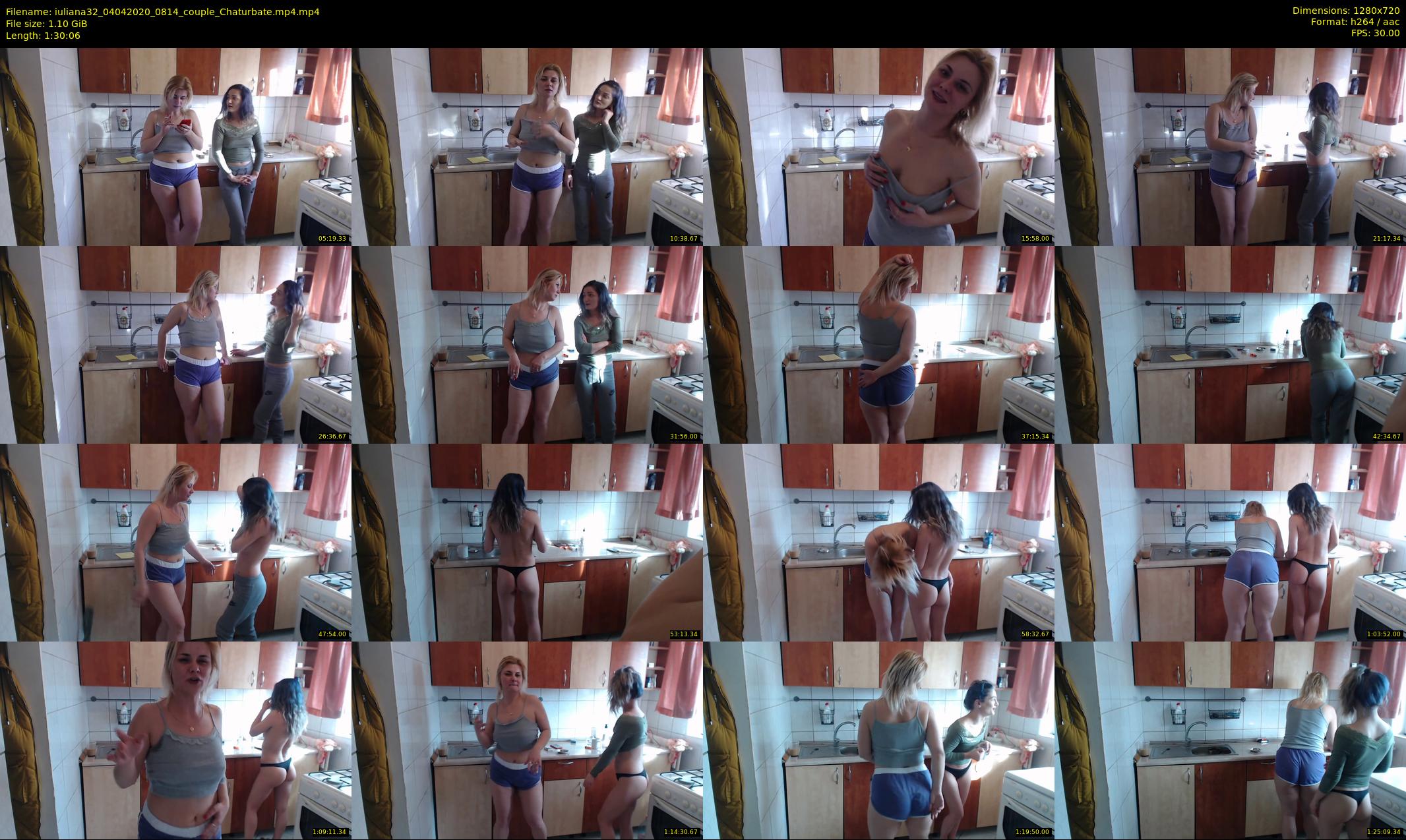 iuliana32 — 91 minute Chaturbate couple cam show recording, 720p, Apr 4, 2020