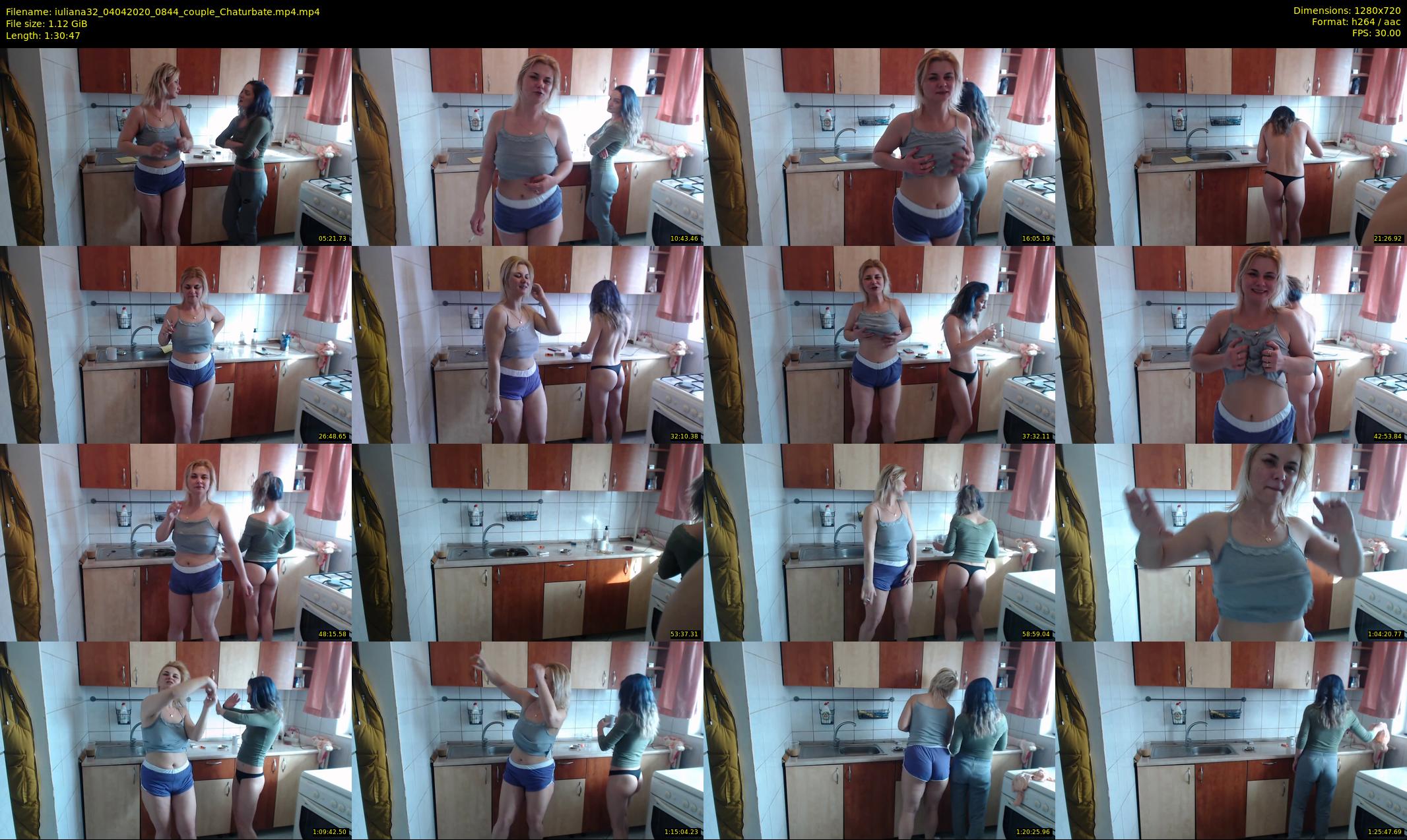 iuliana32 — 91 minute Chaturbate couple cam show recording, 720p, Apr 4, 2020