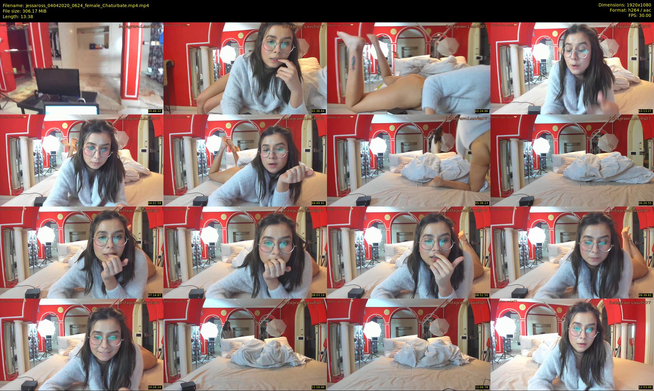 jessaross — 14 minute Chaturbate female cam show recording, 1080p, Apr 4, 2020