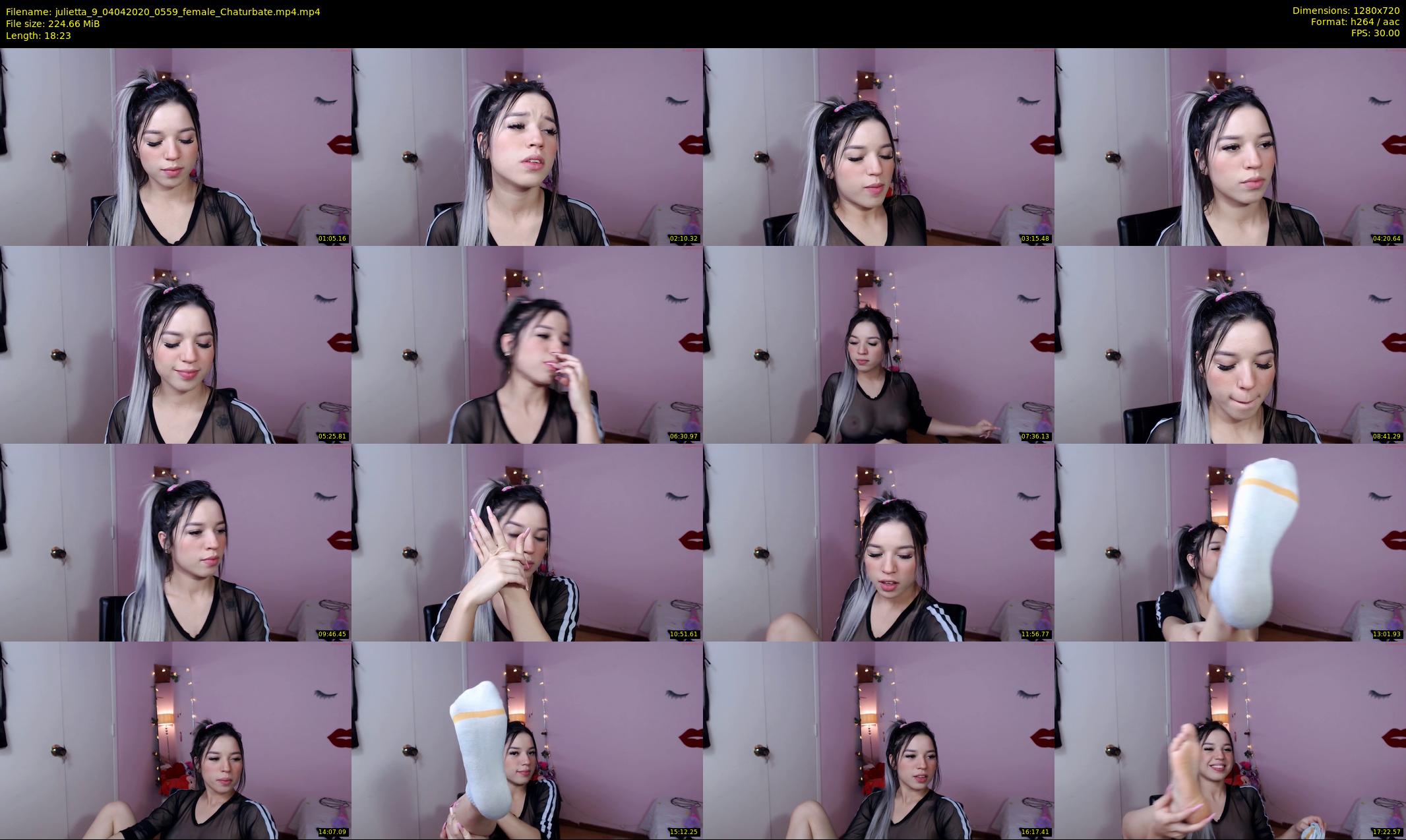 julietta_9 — 19 minute Chaturbate female cam show recording, 720p, Apr 4, 2020