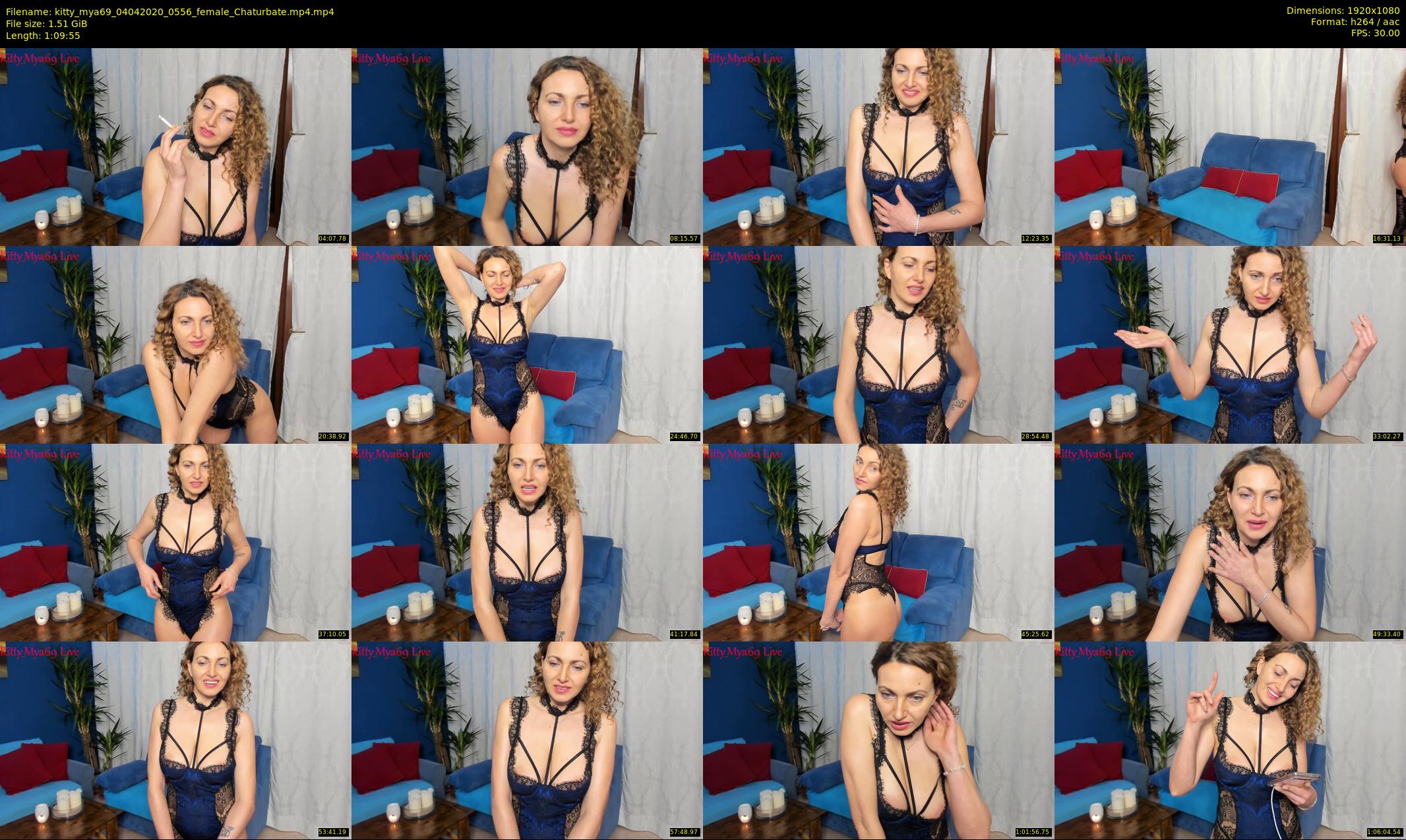 kitty_mya69 — 70 minute Chaturbate female cam show recording, 1080p, Apr 4, 2020
