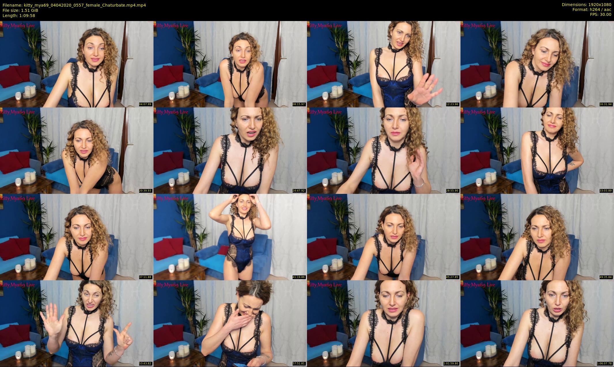 kitty_mya69 — 70 minute Chaturbate female cam show recording, 1080p, Apr 4, 2020